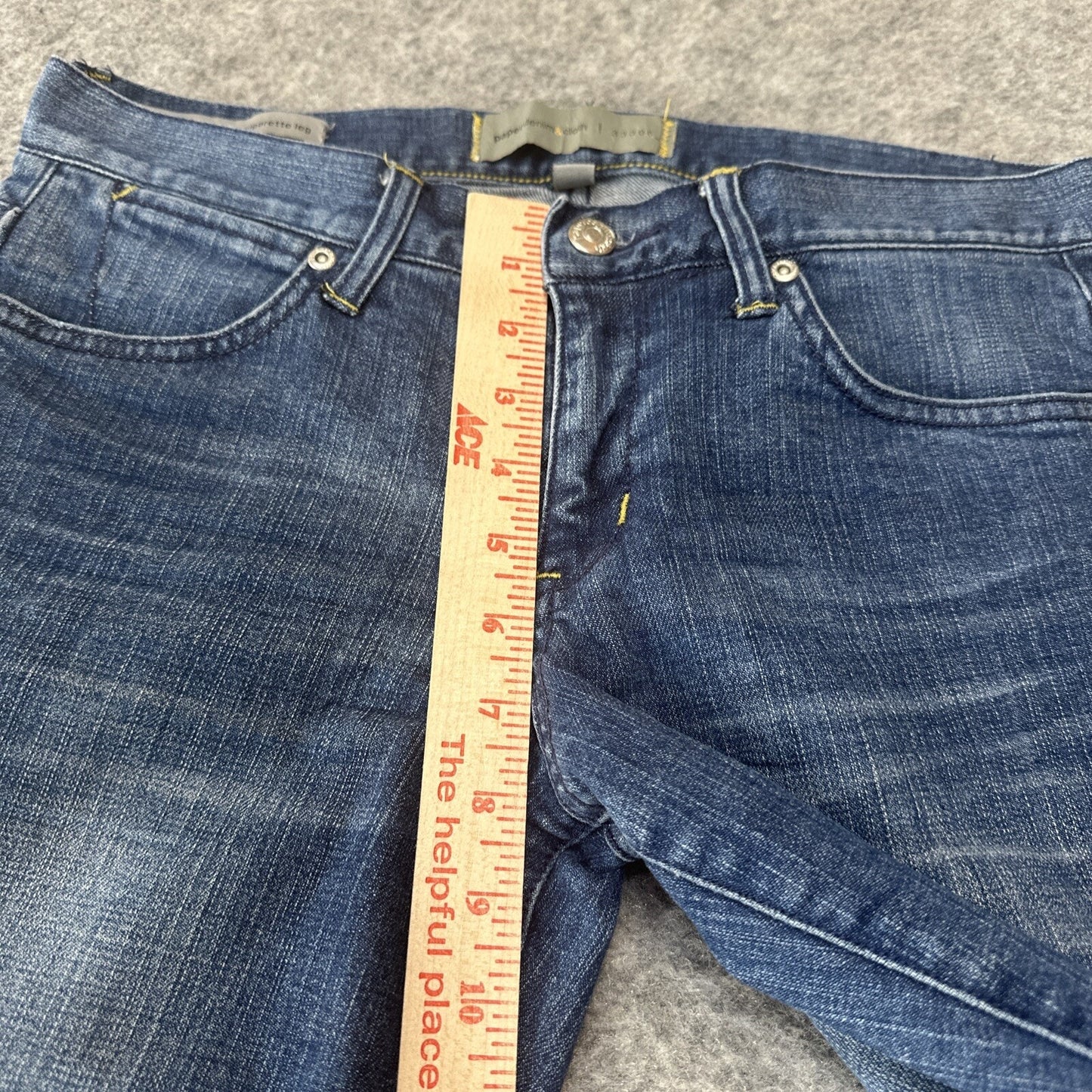 Paper Denim & Cloth Audrey Low Rise Cigarette Leg Women's Jeans Size 27 Blue