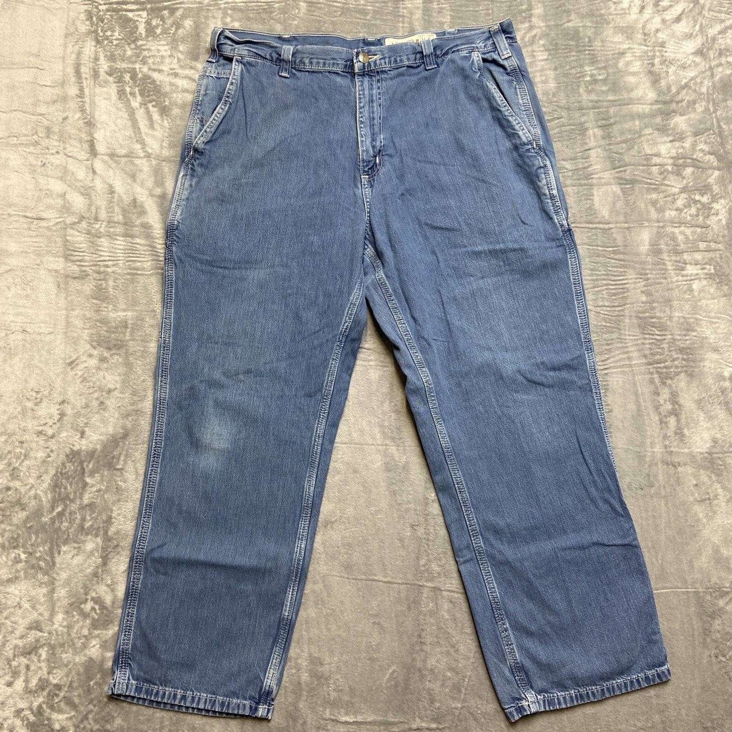 Carhartt Dungaree Fit Jeans Men’s Size 38x30 Blue Denim