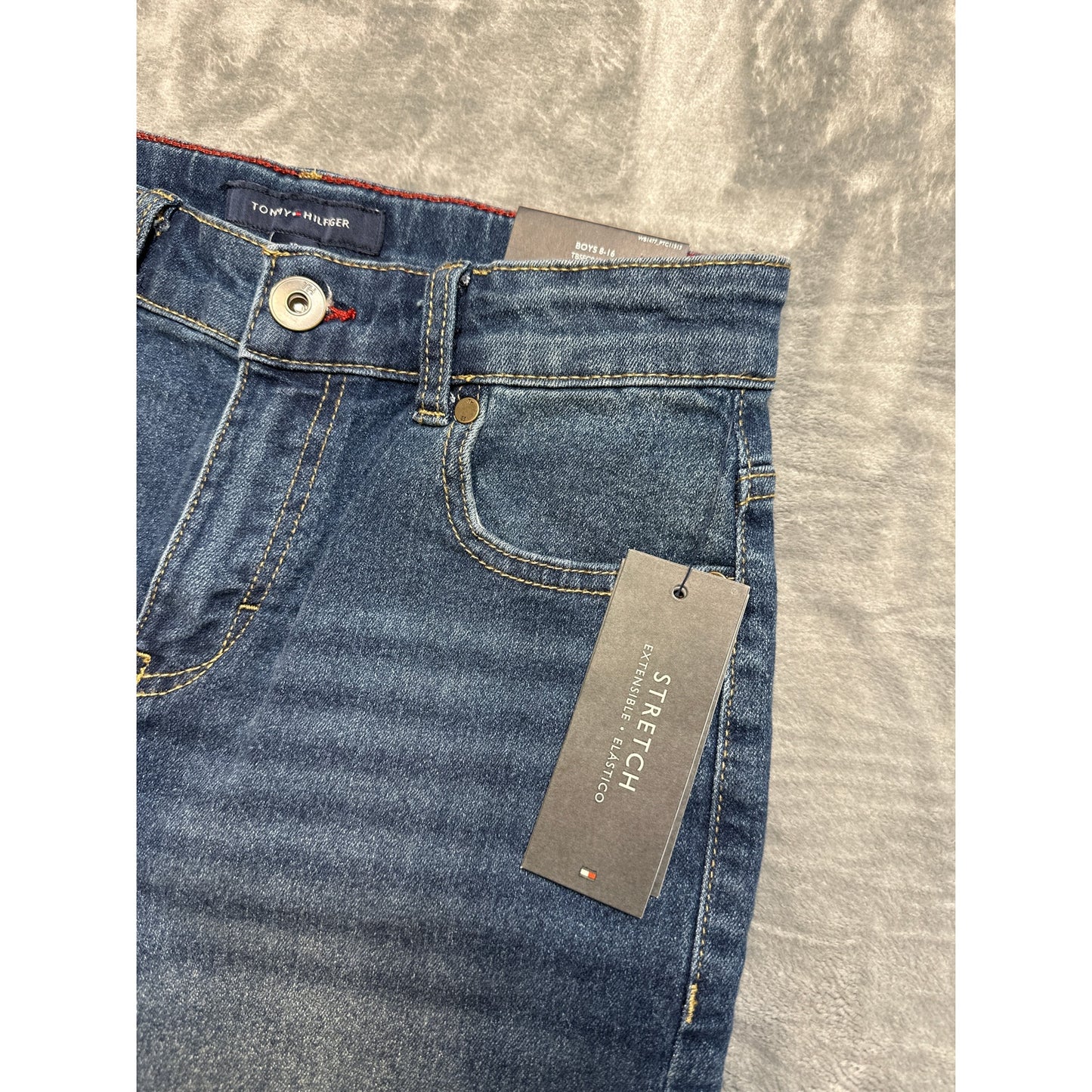 New Tommy Hilfiger Shorts Men's Size 12 Blue Denim