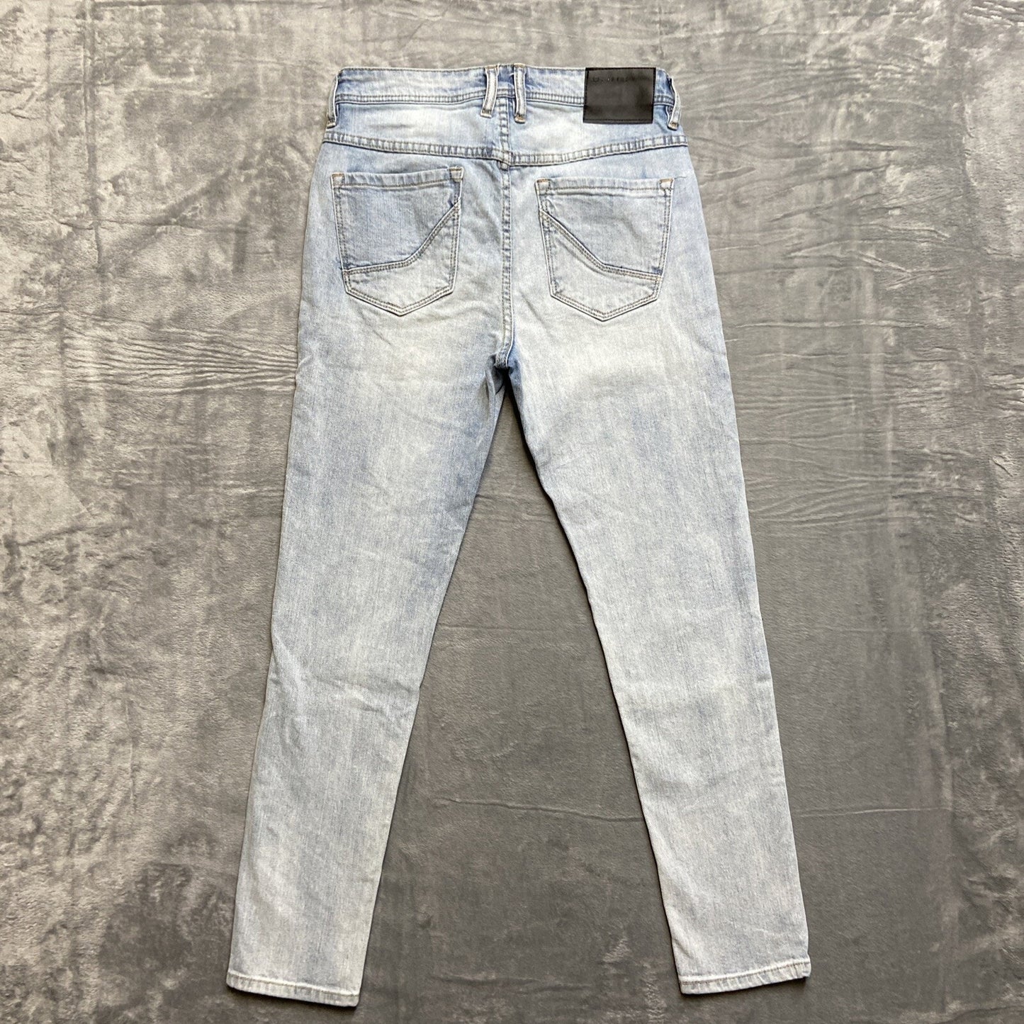Empyre Verge Skinny Jeans Men's Size 28x28 Blue Light Wash Denim