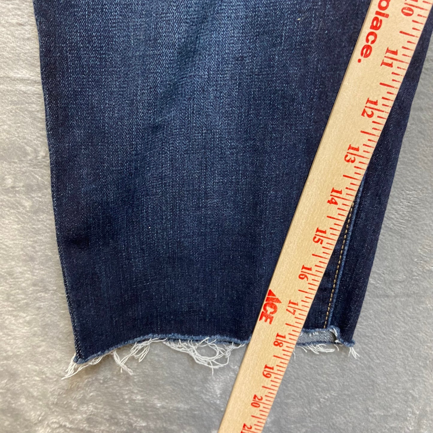 Lucky Brand Ginger Skinny Jeans Women's Size 14W Blue Denim Medium Wash Cropped