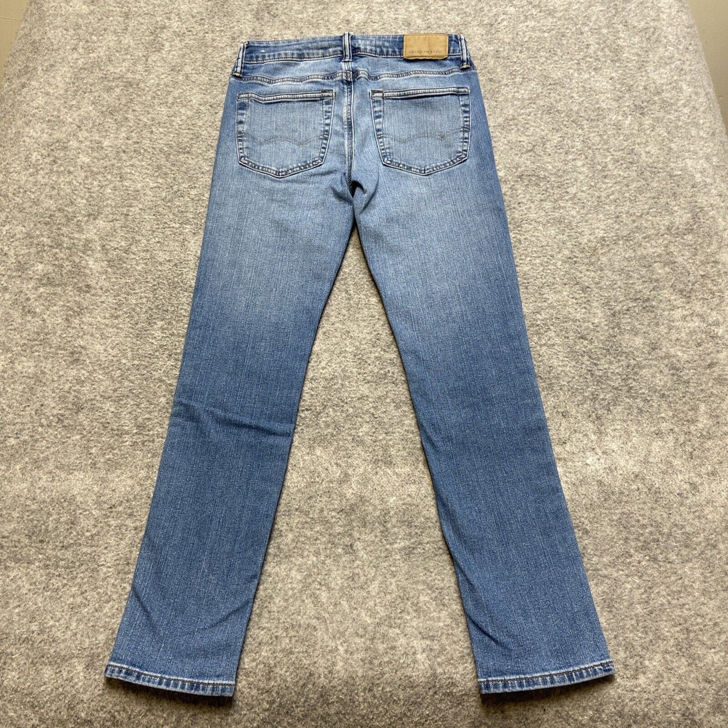 American Eagle Airflex + Skinny Jeans Men's Size 28x30 Light Blue Denim