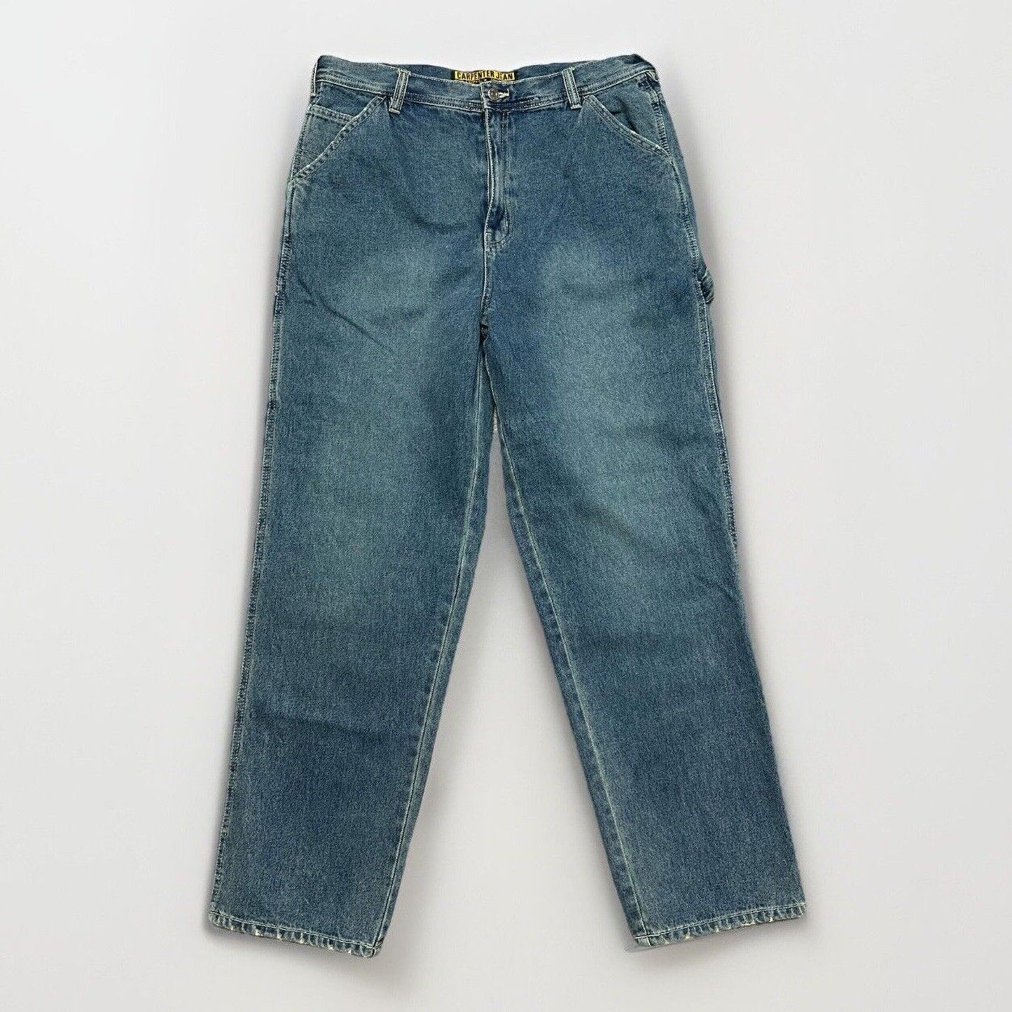 New Steve & Barry's Carpenter Jeans Men's Size 38x34 Blue Denim