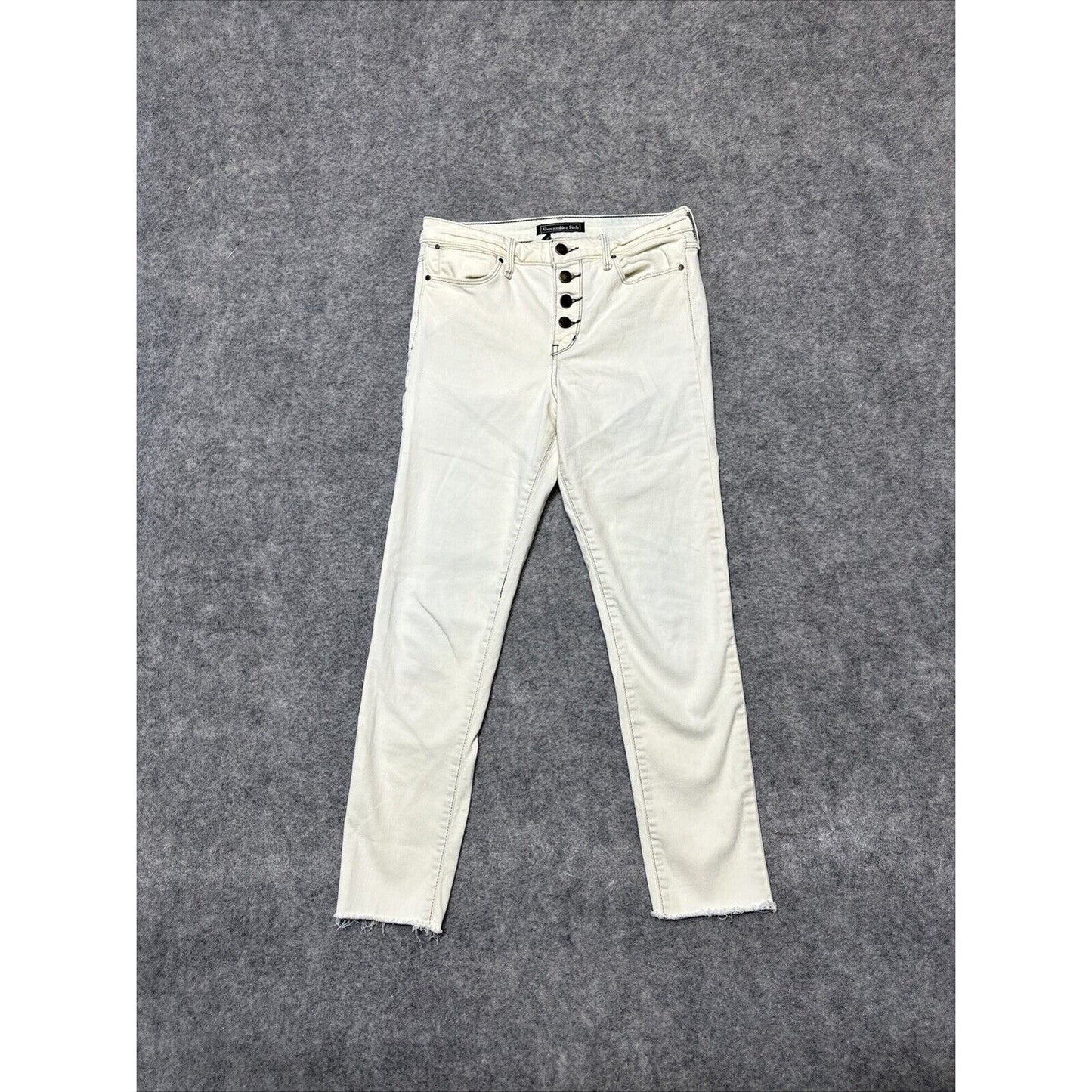 Abercrombie & Fitch Signature Collection Women's Skinny Jeans Size 27x30 Beige