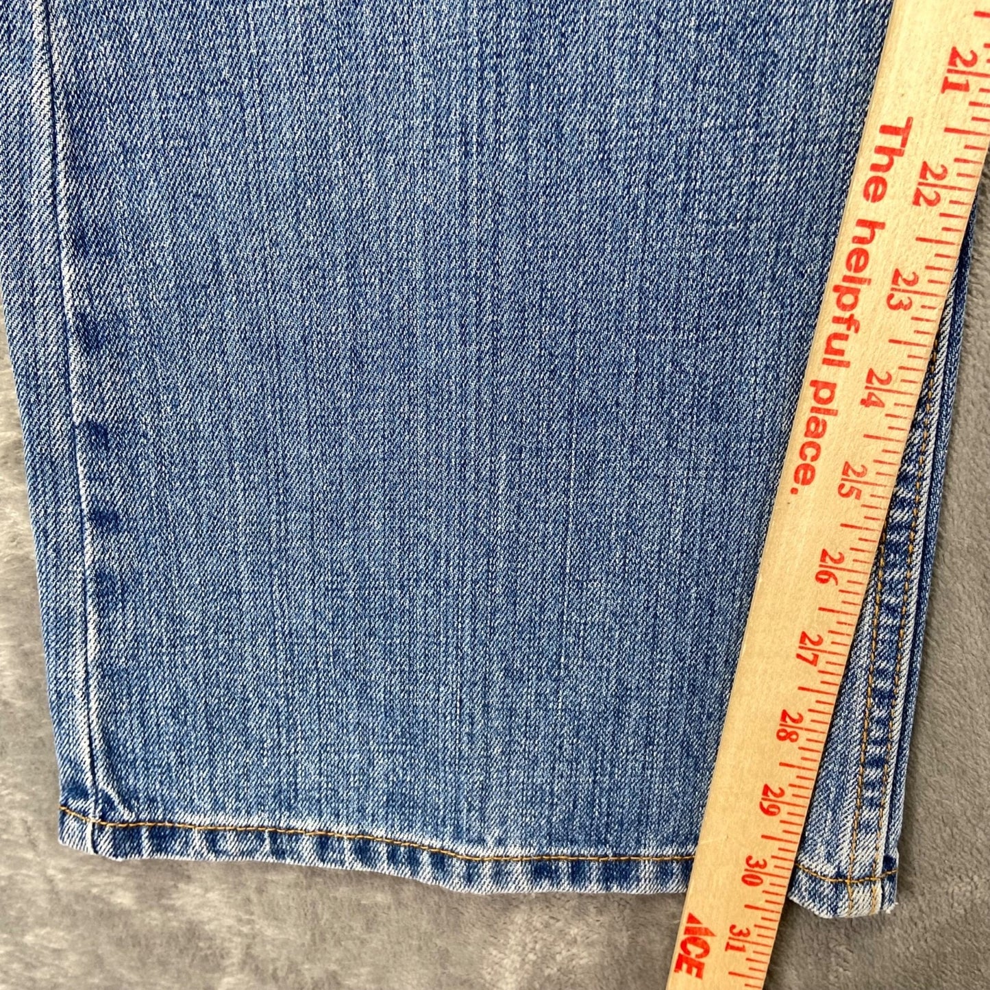 Levi's 527 Low Boot Cut Men's Jeans 36x30 Light Blue Denim
