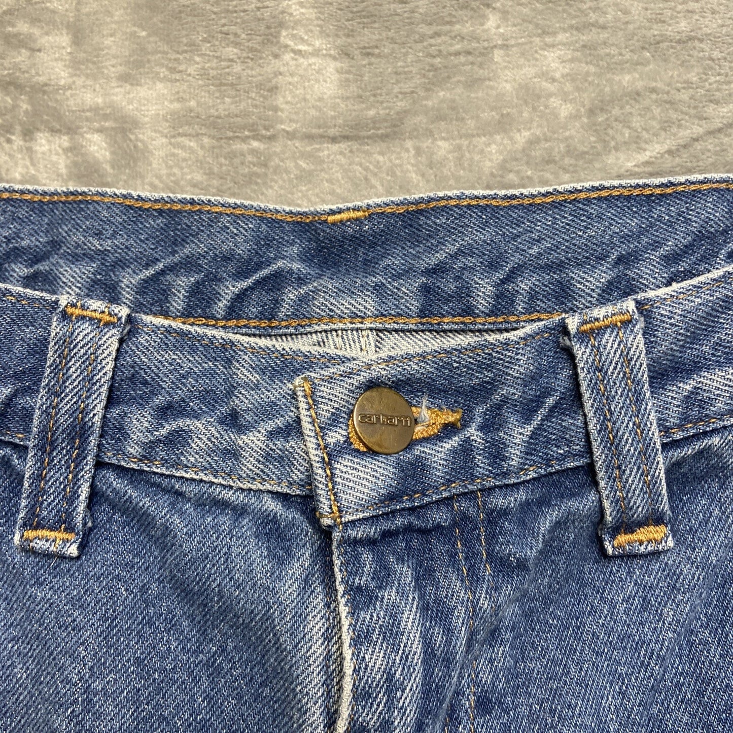 Carhartt Relaxed Fit Jeans Men’s Size 38x30 Blue Denim
