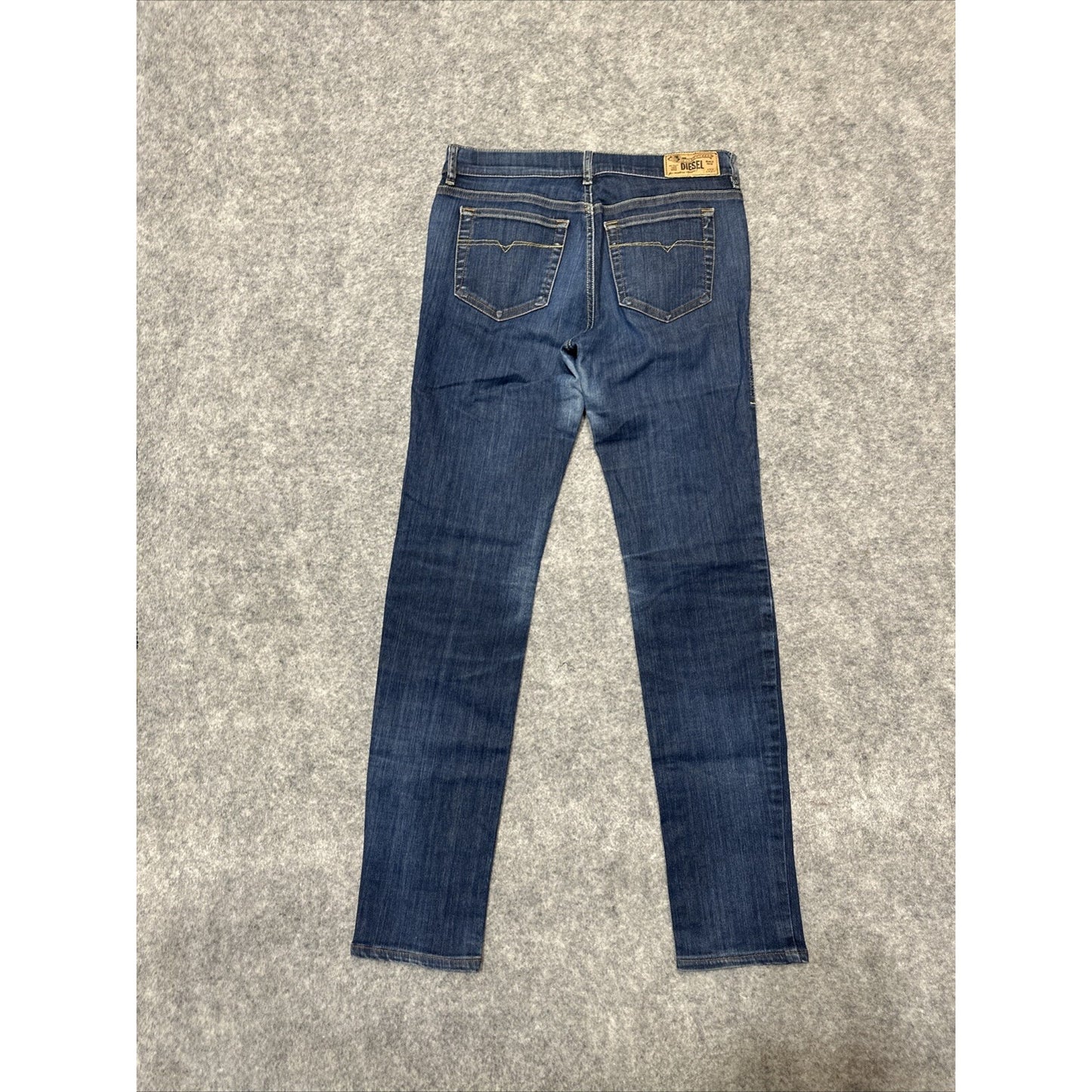 Diesel Bootzee-St Slim Bootcut Women's Jeans Size 28x34 Blue Dark Denim