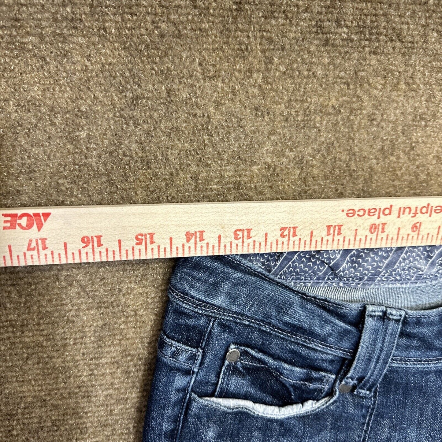 Paige Pacific Heights Bootcut Jeans Womens Sz 27 Blue Dark Wash Denim