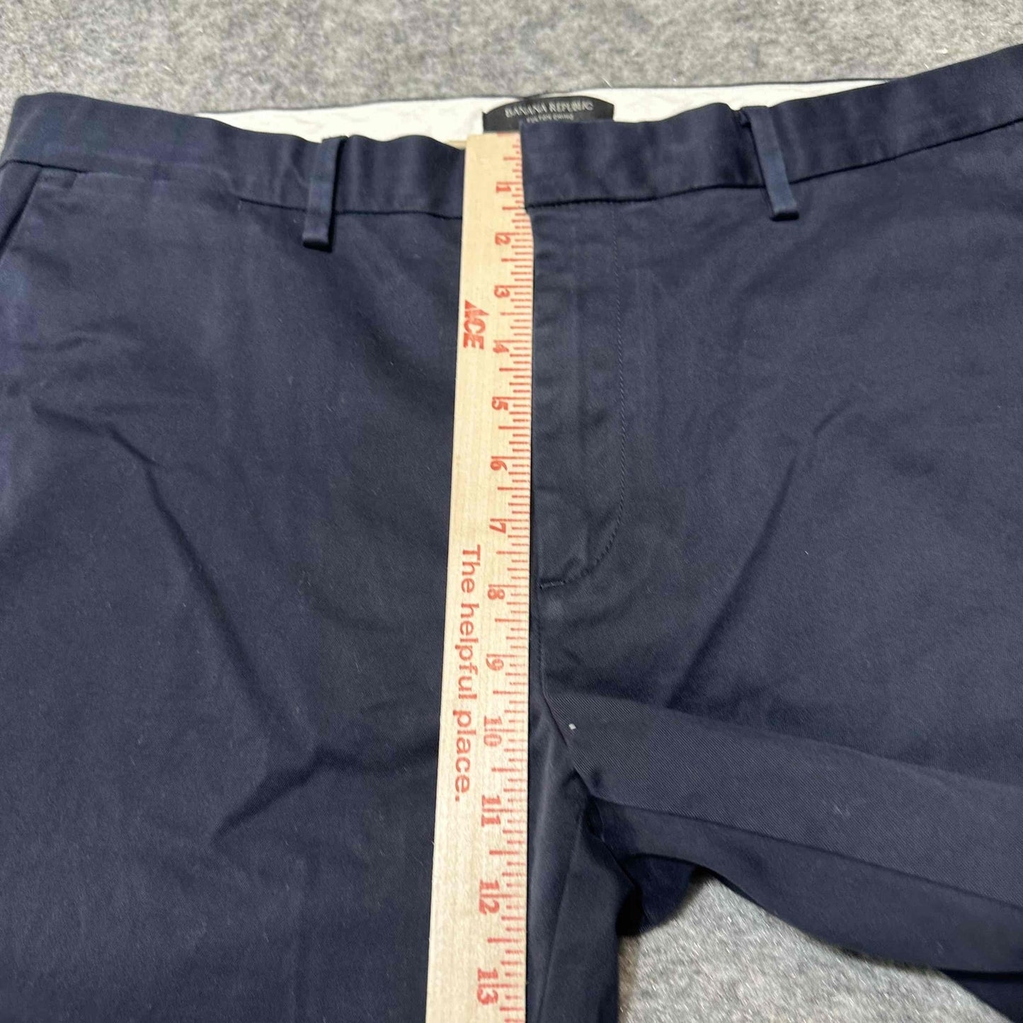 Banana Republic Fulton Chino Pants Men's Size 36x30 Dark Blue Pants