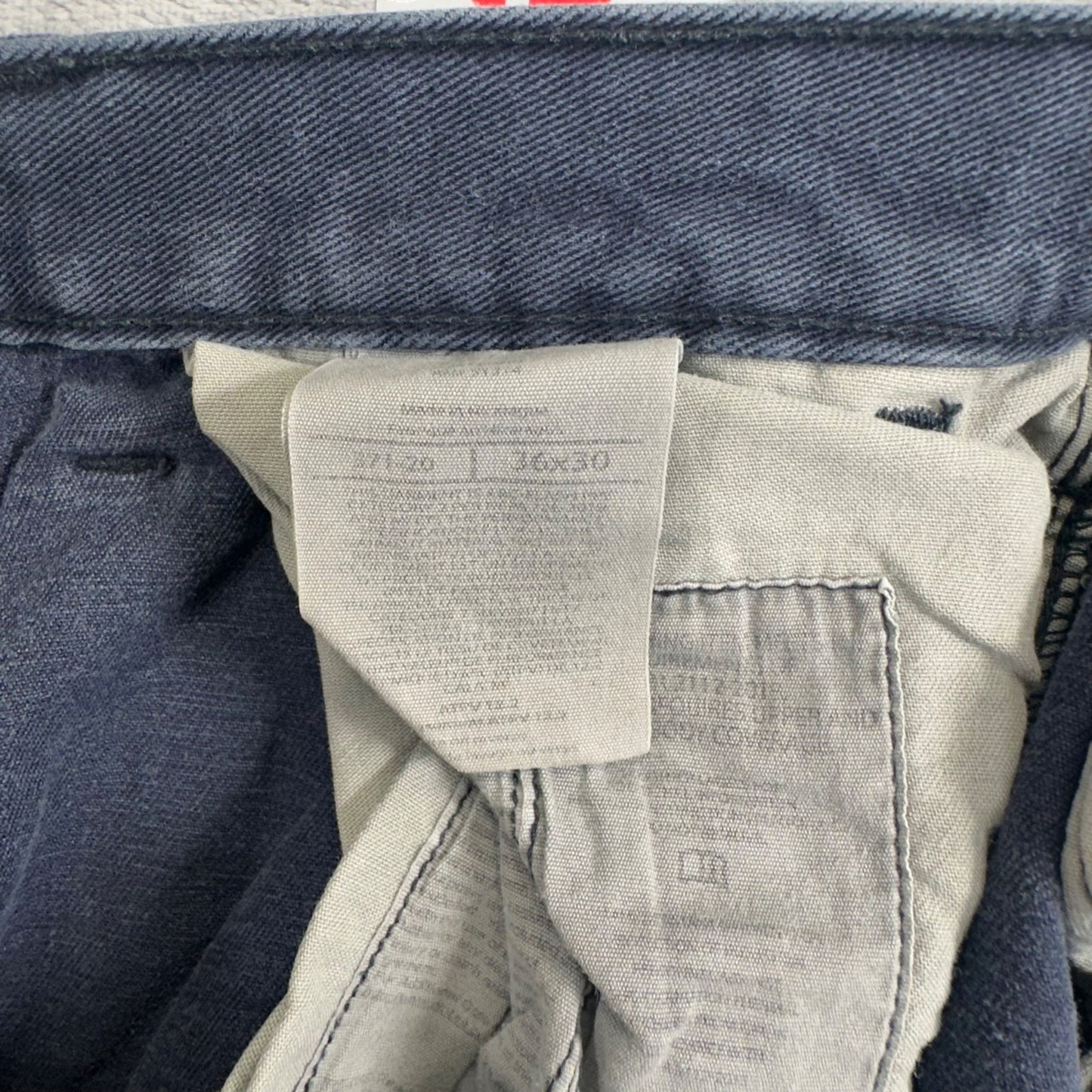 Carhartt FR Men's Straight Pants 36x30 Dark Blue Work Pants Flame Resistant