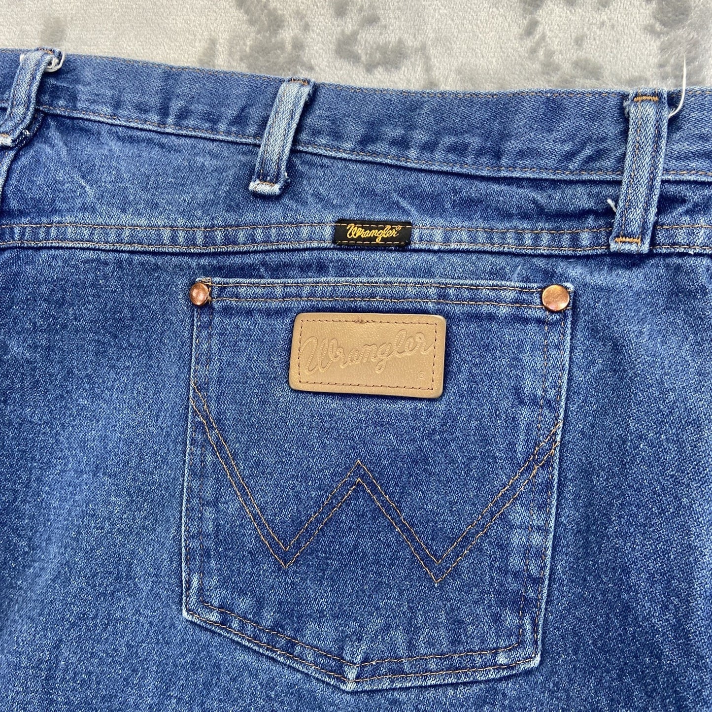 New Wrangler 13MWZ Cowboy Cut Jeans Men's Size 50x34 Blue Denim