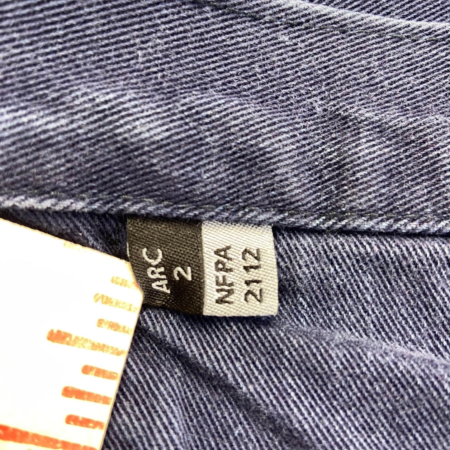 Carhartt FR Work Pants Men's 38x30 Blue Cotton Blend