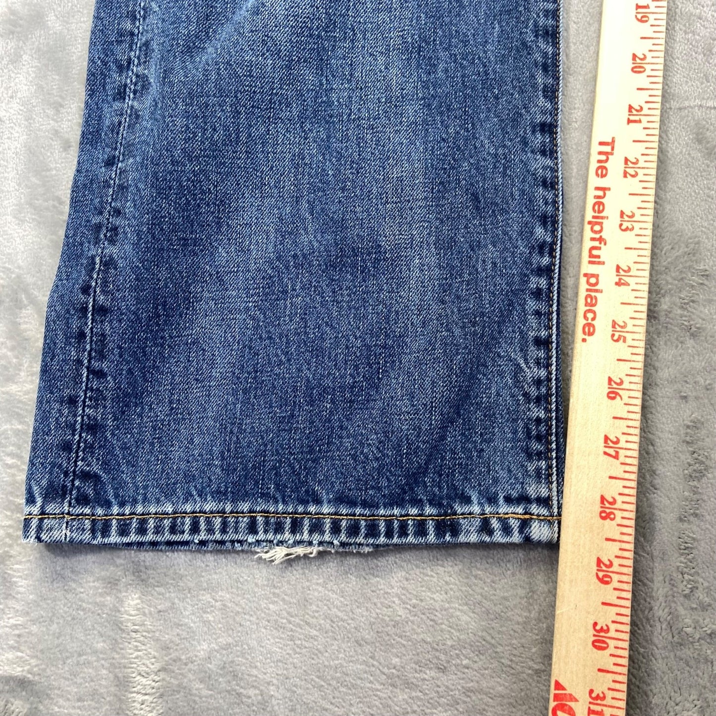 Gap Men's Loose Straight Jeans 31x30 Blue Denim