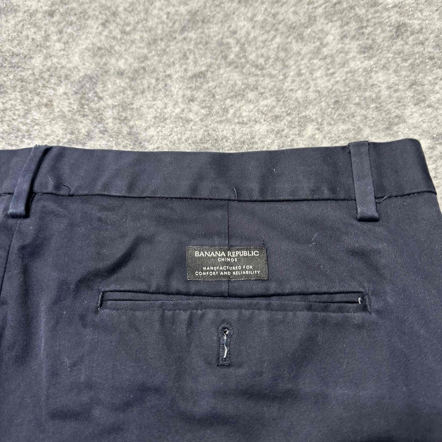 Banana Republic Fulton Chino Pants Men's Size 36x30 Dark Blue Pants