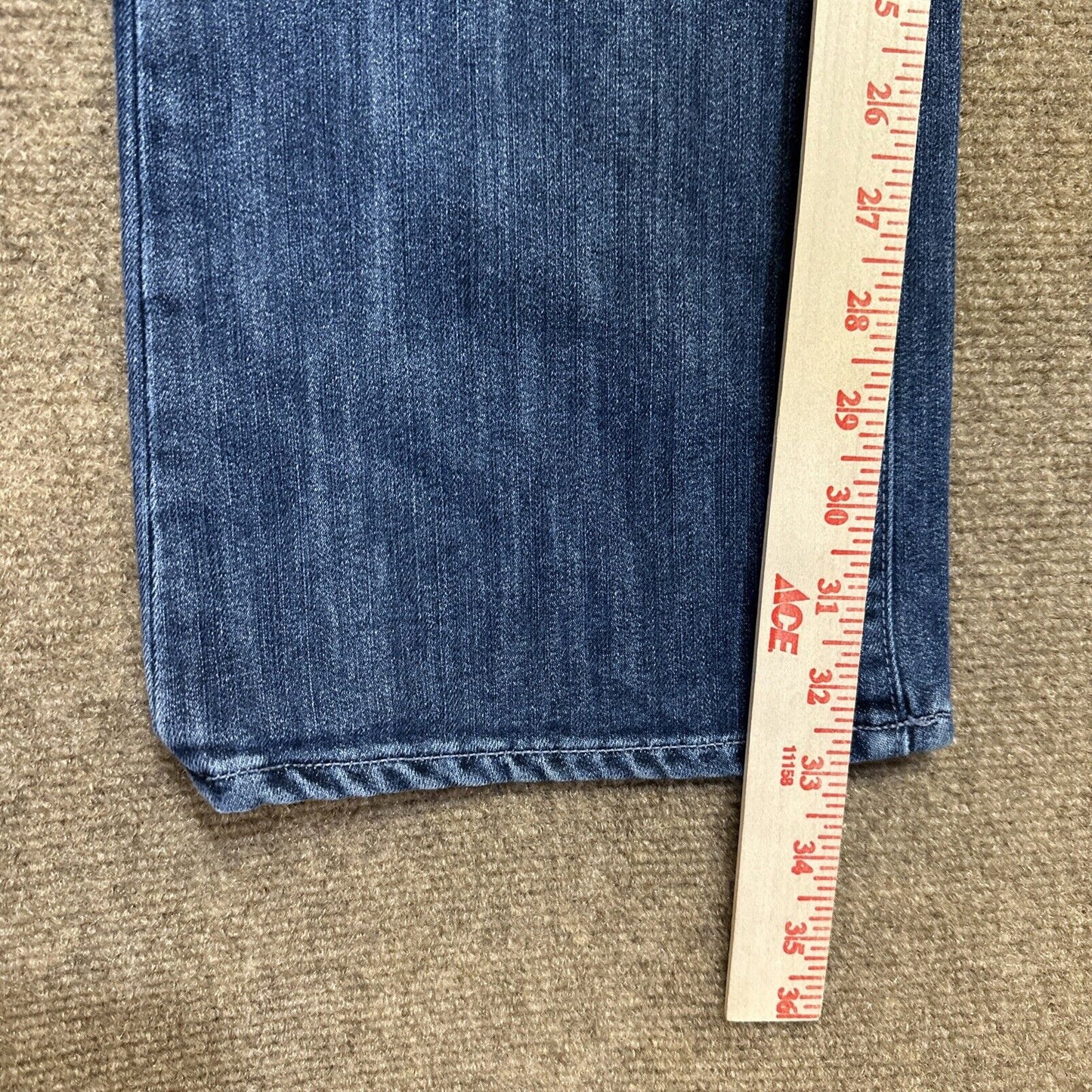 Paige Pacific Heights Bootcut Jeans Womens Sz 27 Blue Dark Wash Denim