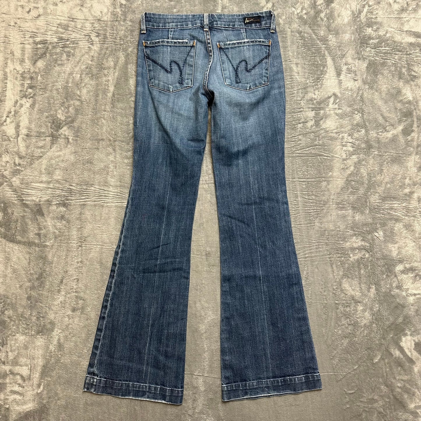 COH by Jerome Dahan Flared Jeans Women's Size 26 Blue Denim
