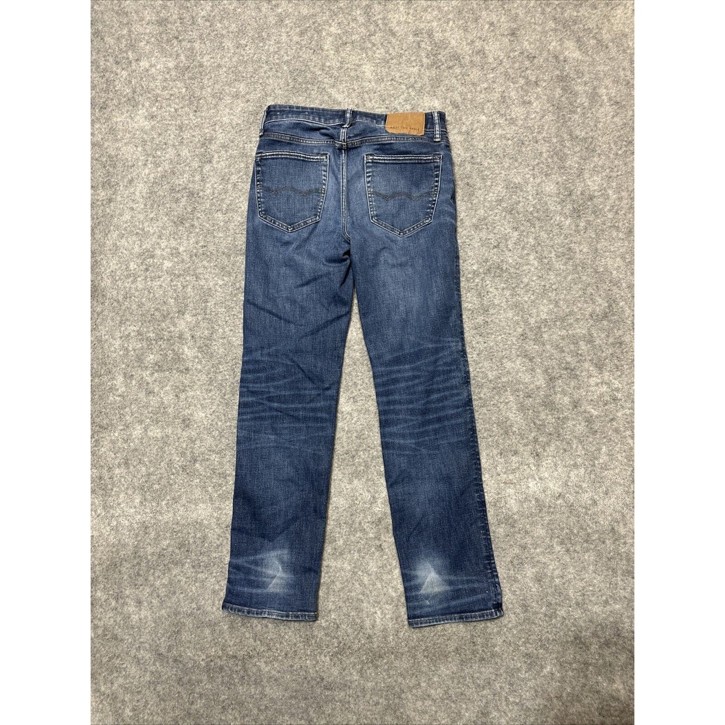 American Eagle Airflex + Men's Original Straight Jeans Size 29x32 Blue Denim