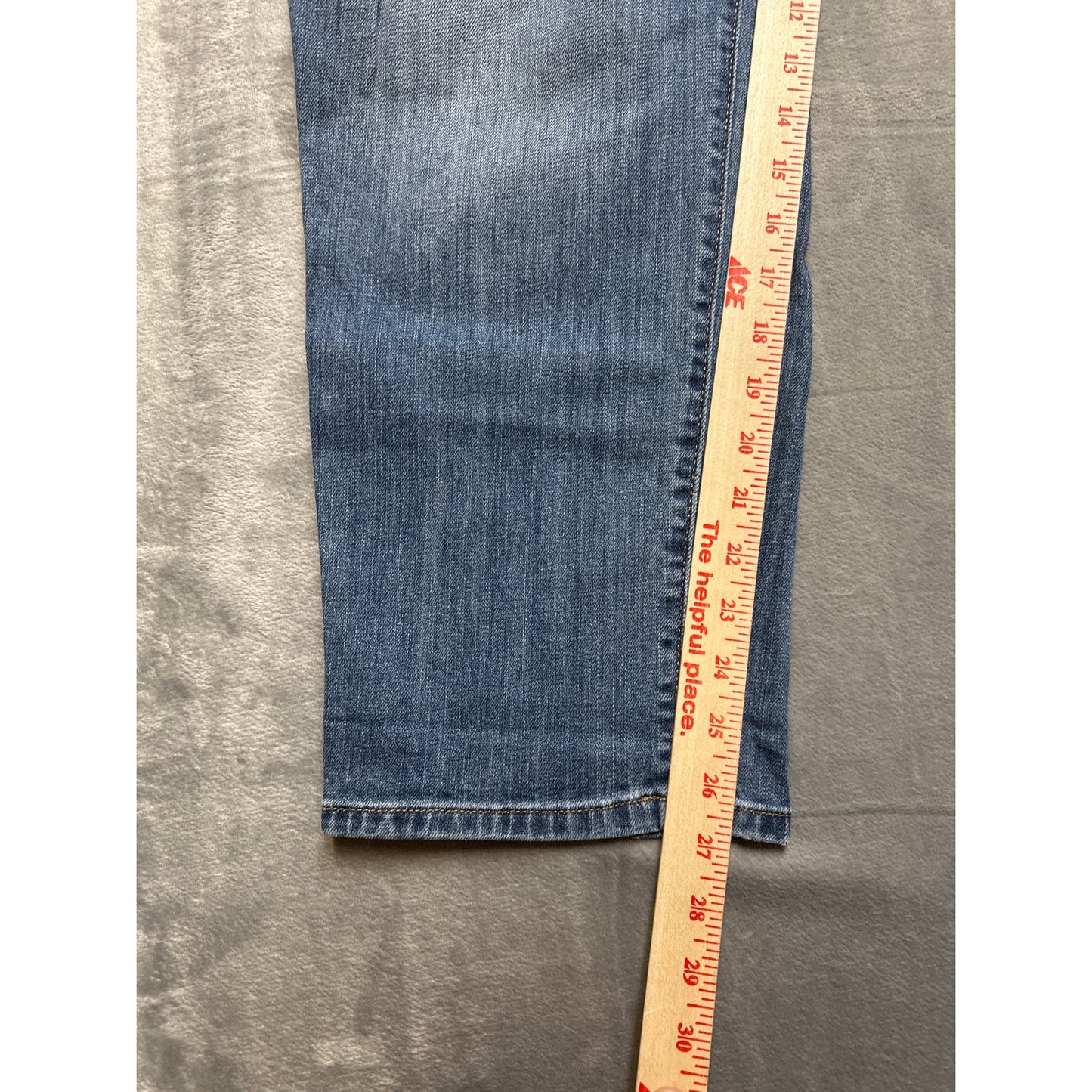 Jennifer Lopez Distressed Boyfriend Jeans Women's Size 20W Blue Denim