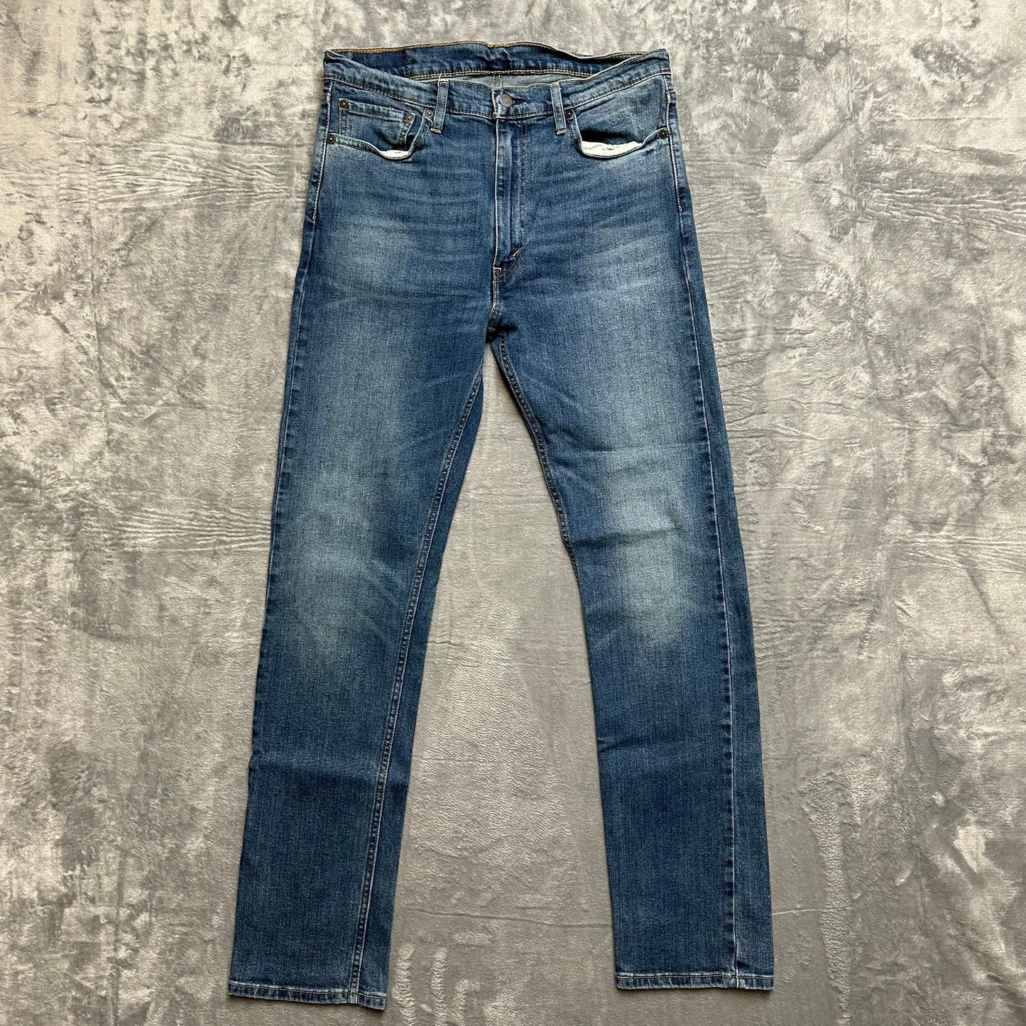 Levi's 517 Straight Jeans Men's Size 36x34 Dark Blue Denim