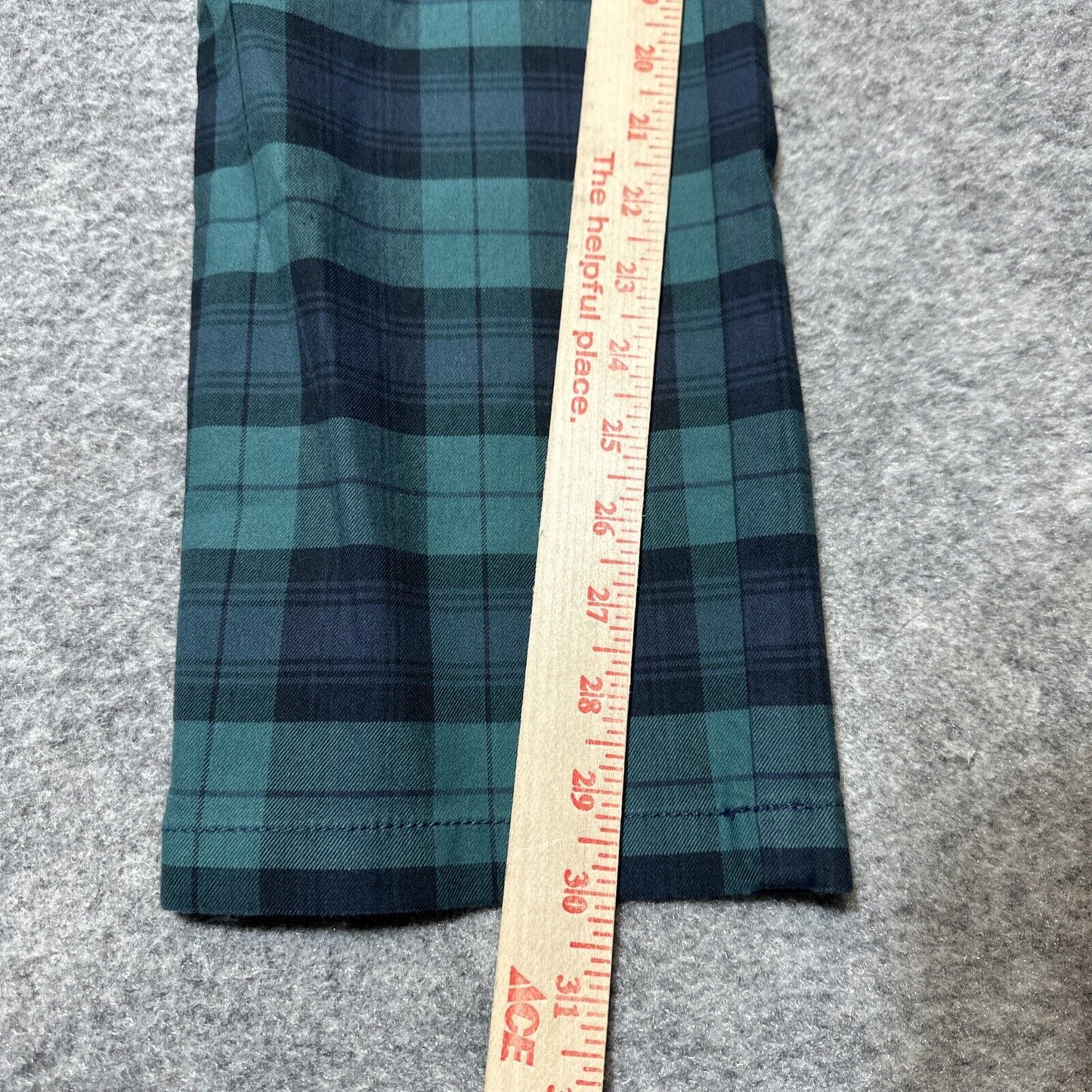 New Vineyard Vines Breaker Pant Men's Size 30x30 Charleston Green Plaid Chinos