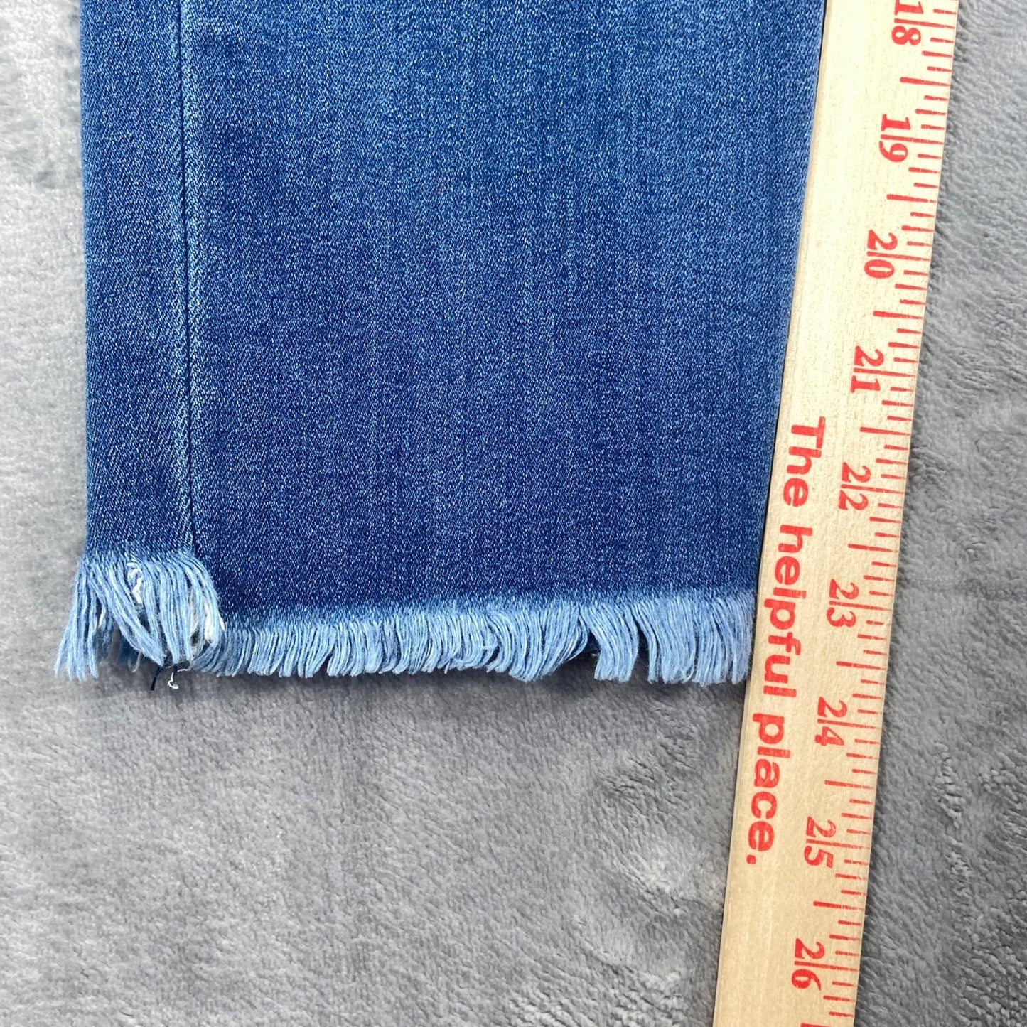 Just Black Women's Distressed Skinny Jeans Size 29 Blue Denim