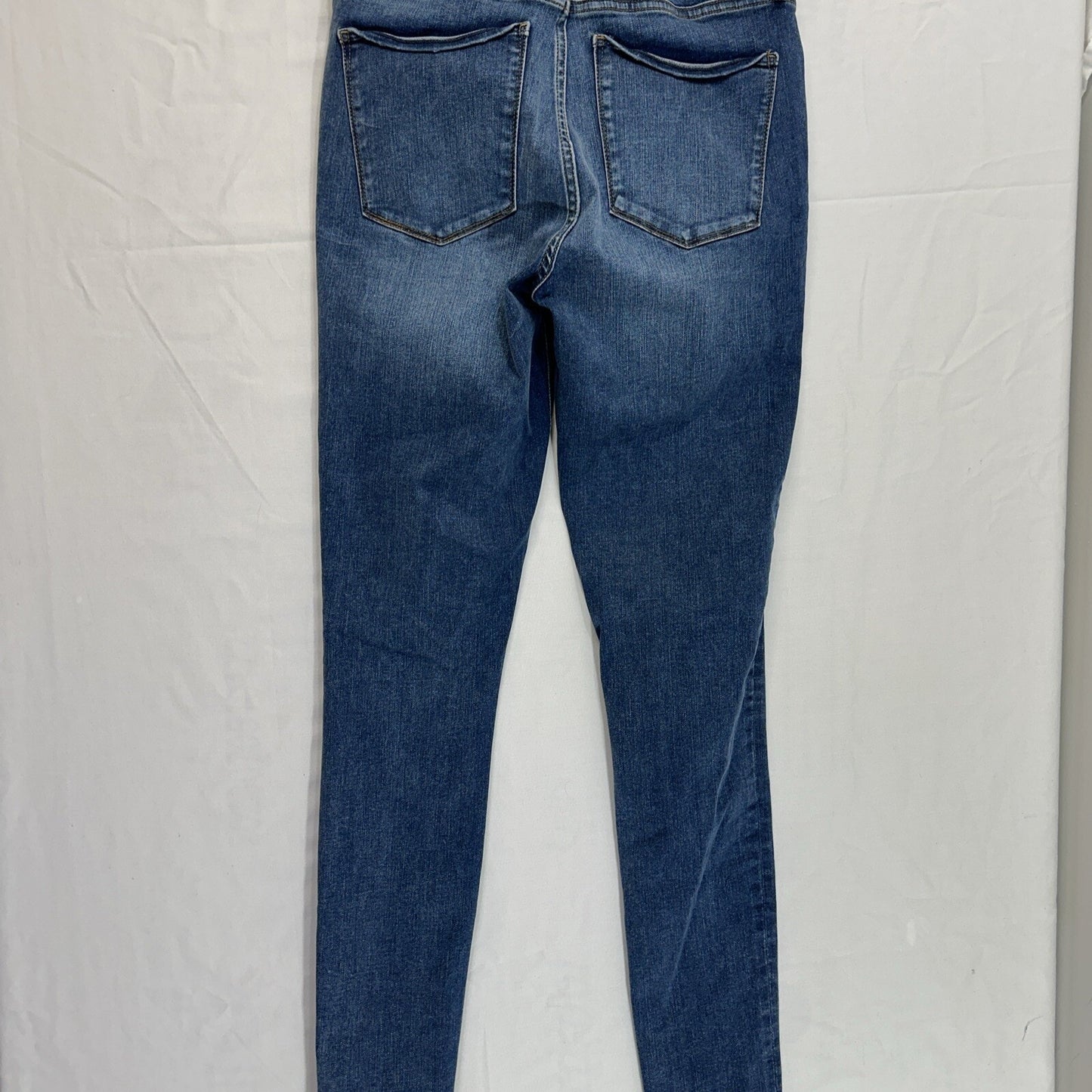 Abercrombie & Fitch Curve Love High Rise Super Skinny Jeans Womens 6L Blue Denim