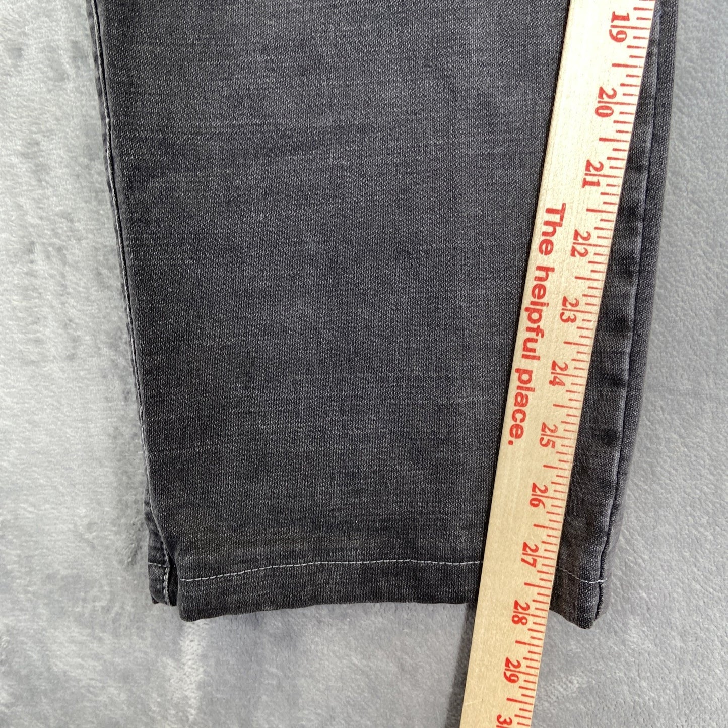 New Meyer Modern Comfort Straight Jeans Men's Size 36x29 Dark Gray Denim