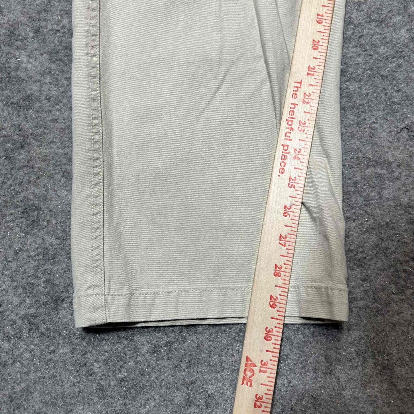 Plugg Men's Multiple Pockets Cargo Pants Size 36x30 Grey Light Wash Pants