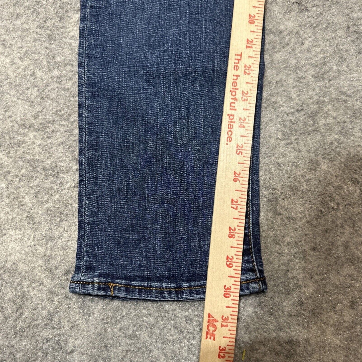 KUT From The Kloth Women's Straight Jeans Size 10 Blue Dark Wash Denim