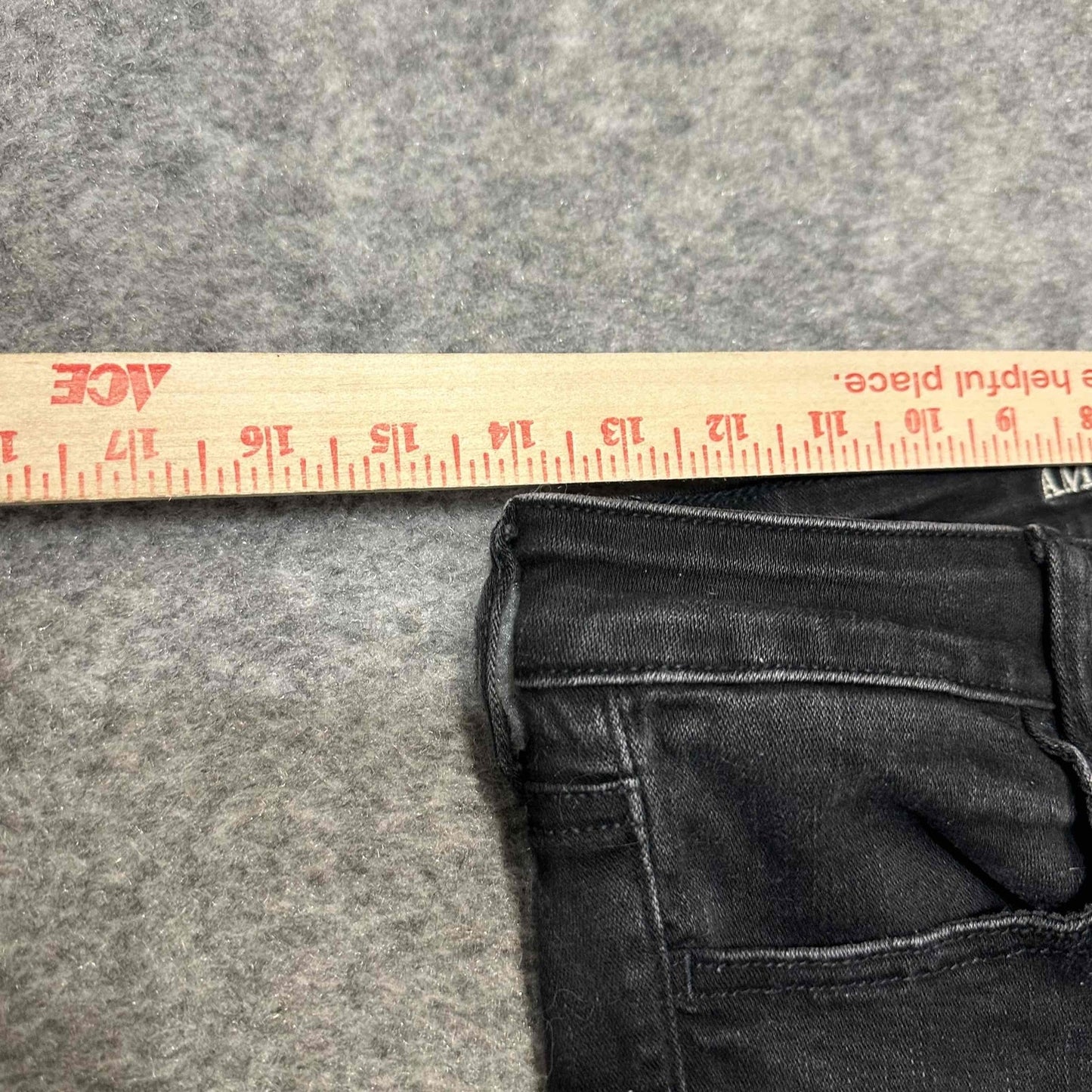 American Eagle Outfitters Women's Super Stretch X Skinny Jegging Size 6R Black