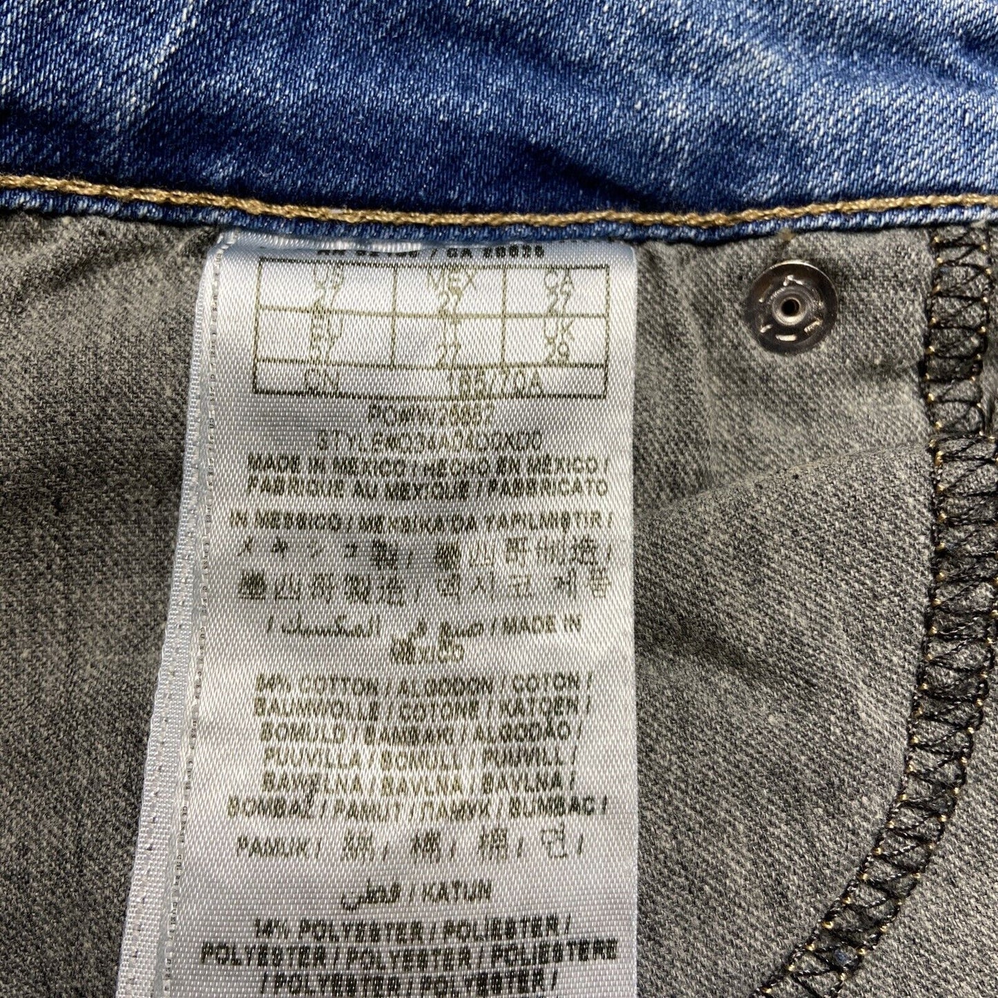 Guess Low Rise Jegging Maxine Fit Cropped Jeans Women's Size 27 Blue Denim