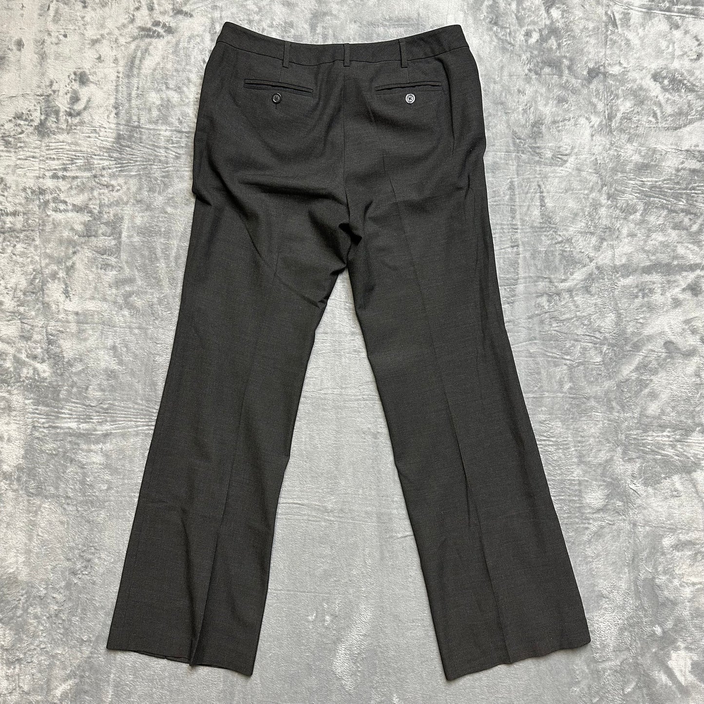 Michael Kors Wide Leg Dress Pants Women's Size 8 Black Denim