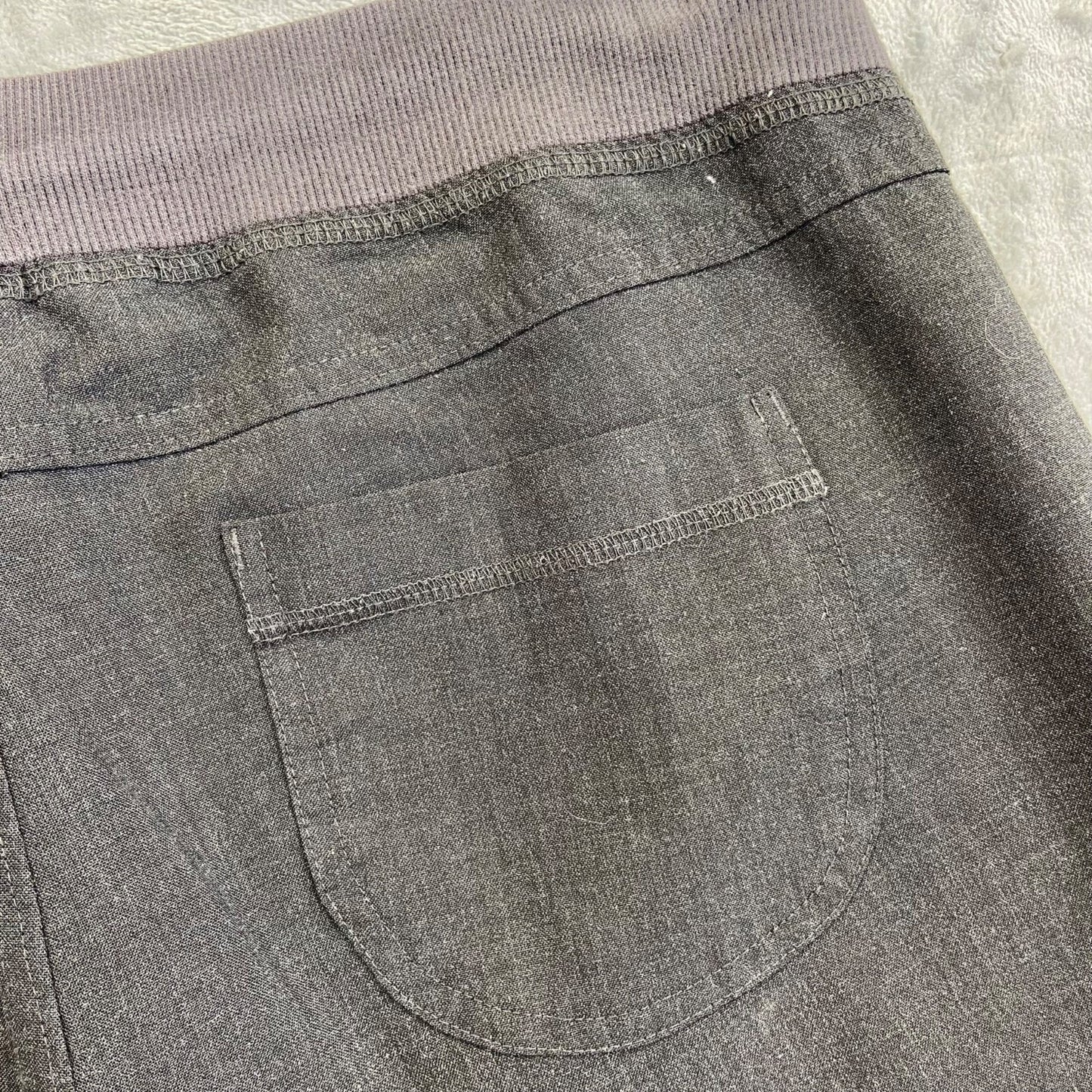Athleta Women's Jogger Pants Size M Black Cotton Blend Casual