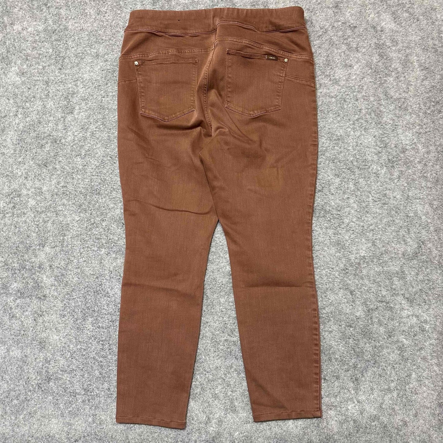 Chicos So Perfect Legging Women's Skinny Pants Size 2 R Brown Dark