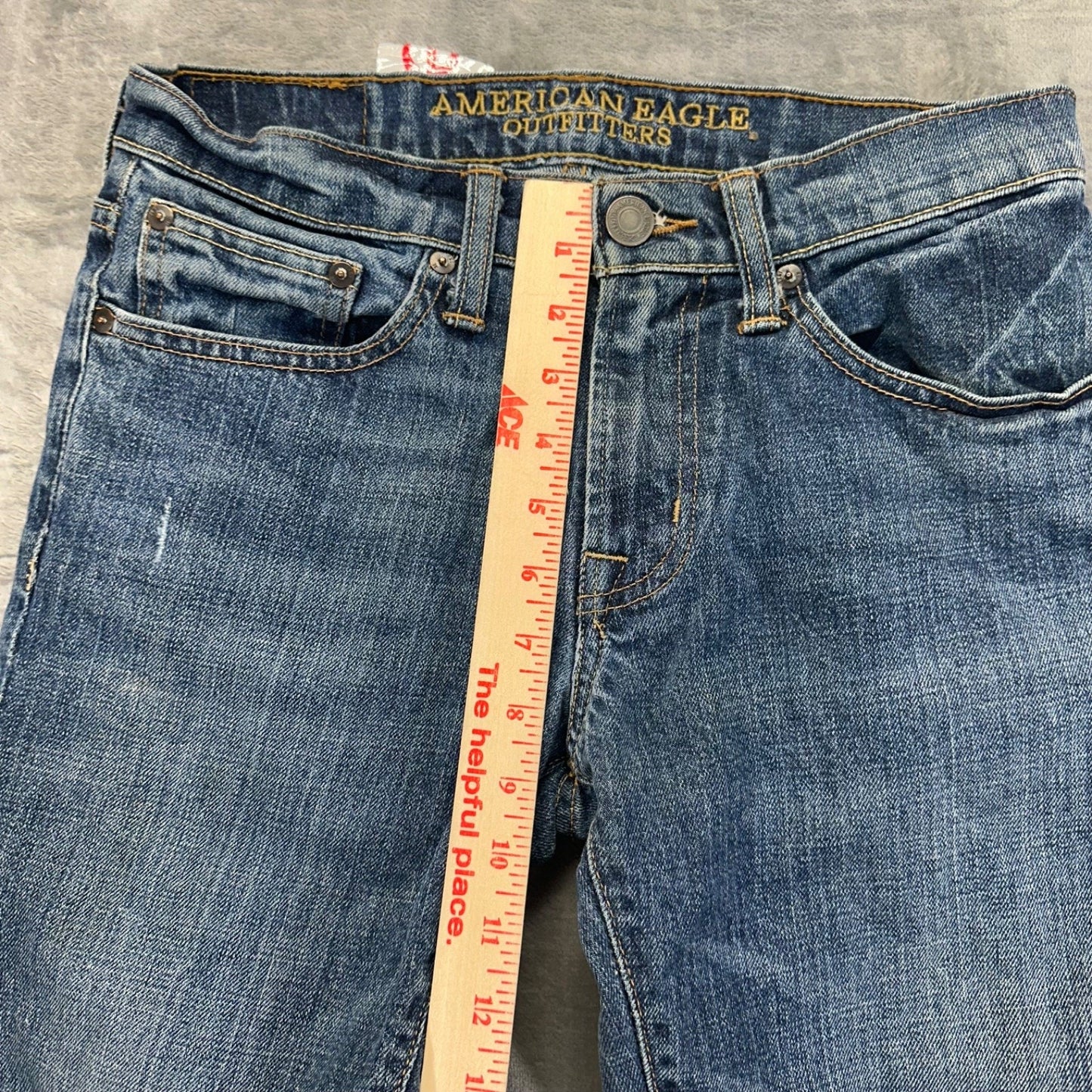 American Eagle Outfitters Men's Skinny Jeans 28/30 Blue Medium Wash Denim