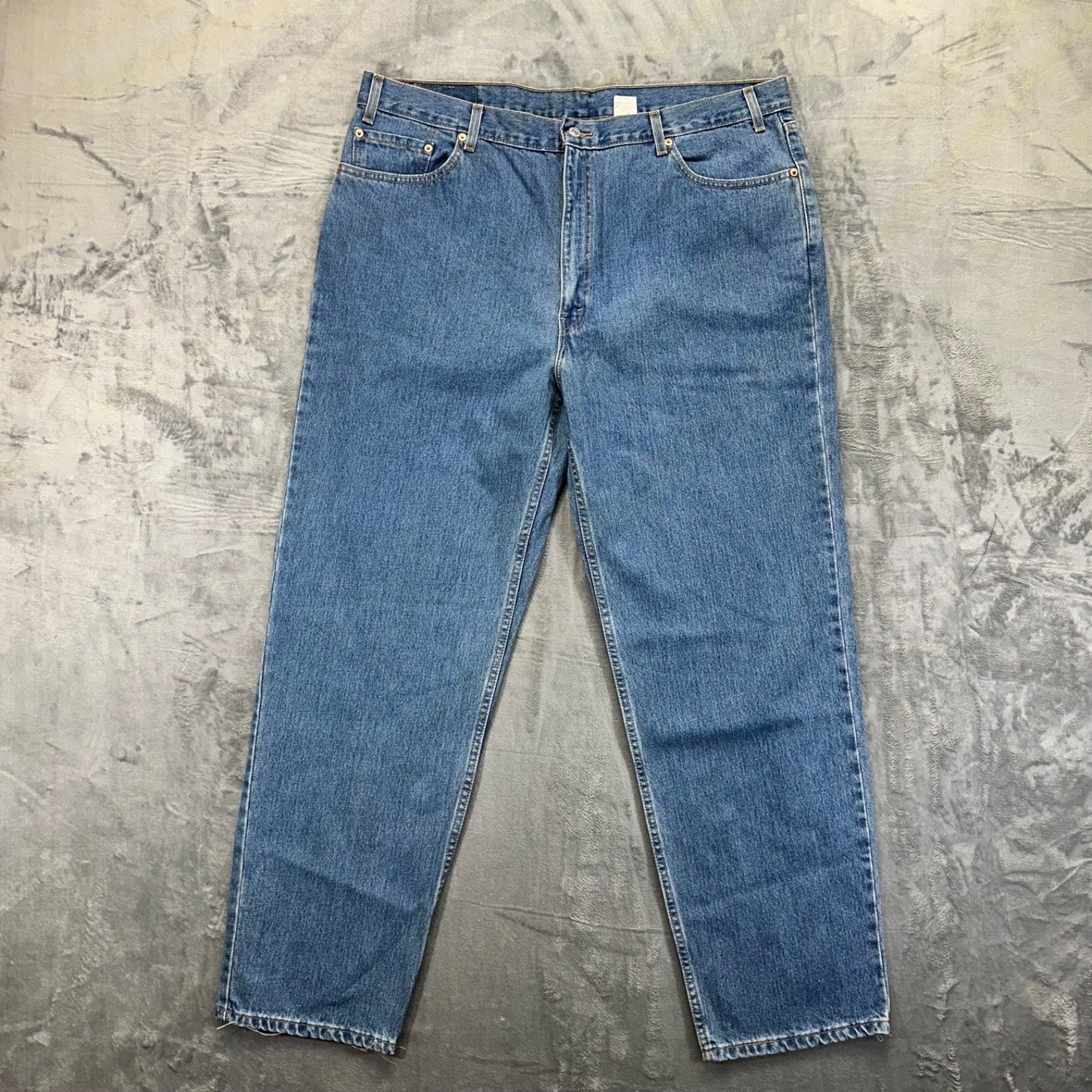 Levi's Men's 550 Relaxed Fit Jeans 44x32 Blue Denim #534424