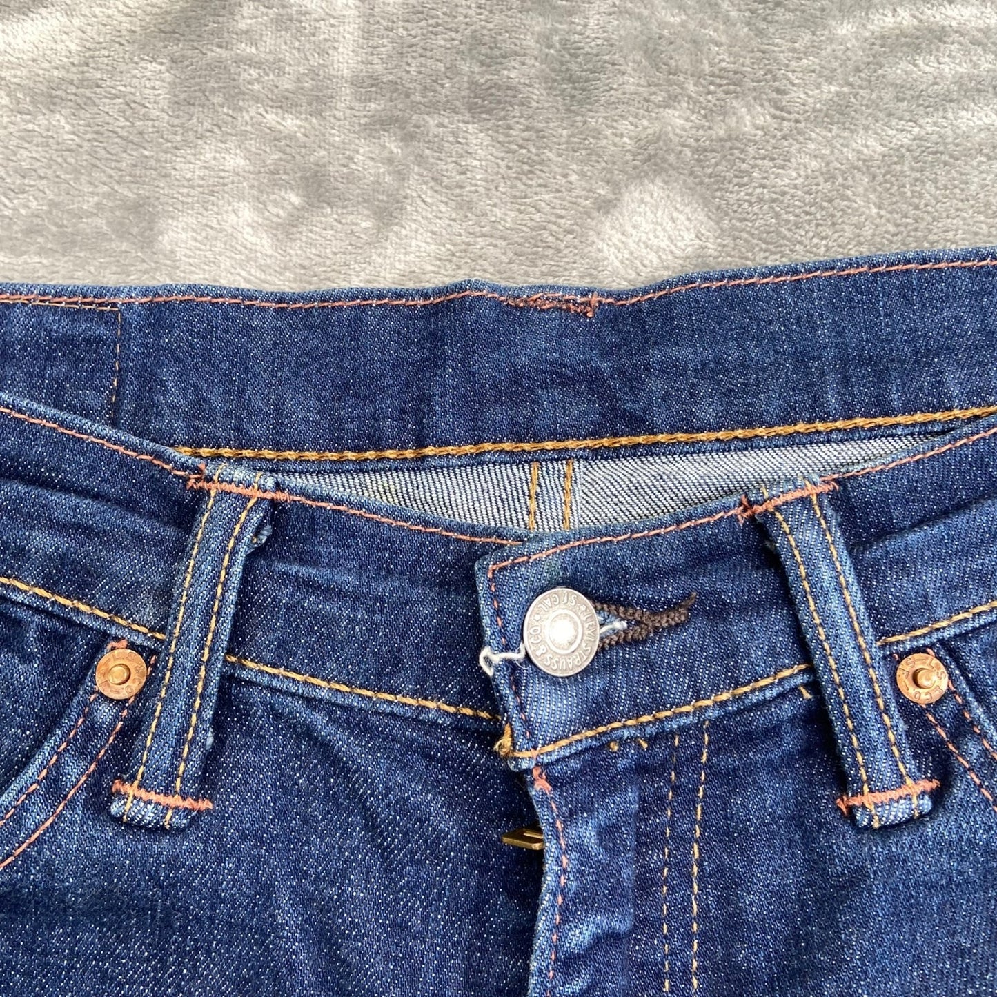 Levi's 541 Athletic Fit Men's Jeans 32x34 Dark Blue Denim Casual