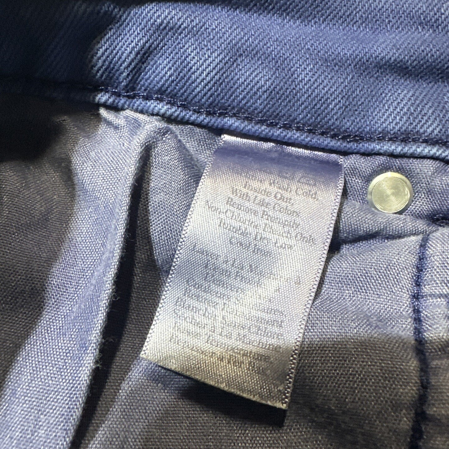 Everlane The Way High Jean Straight Jeans Women's Size 28R Purple Denim