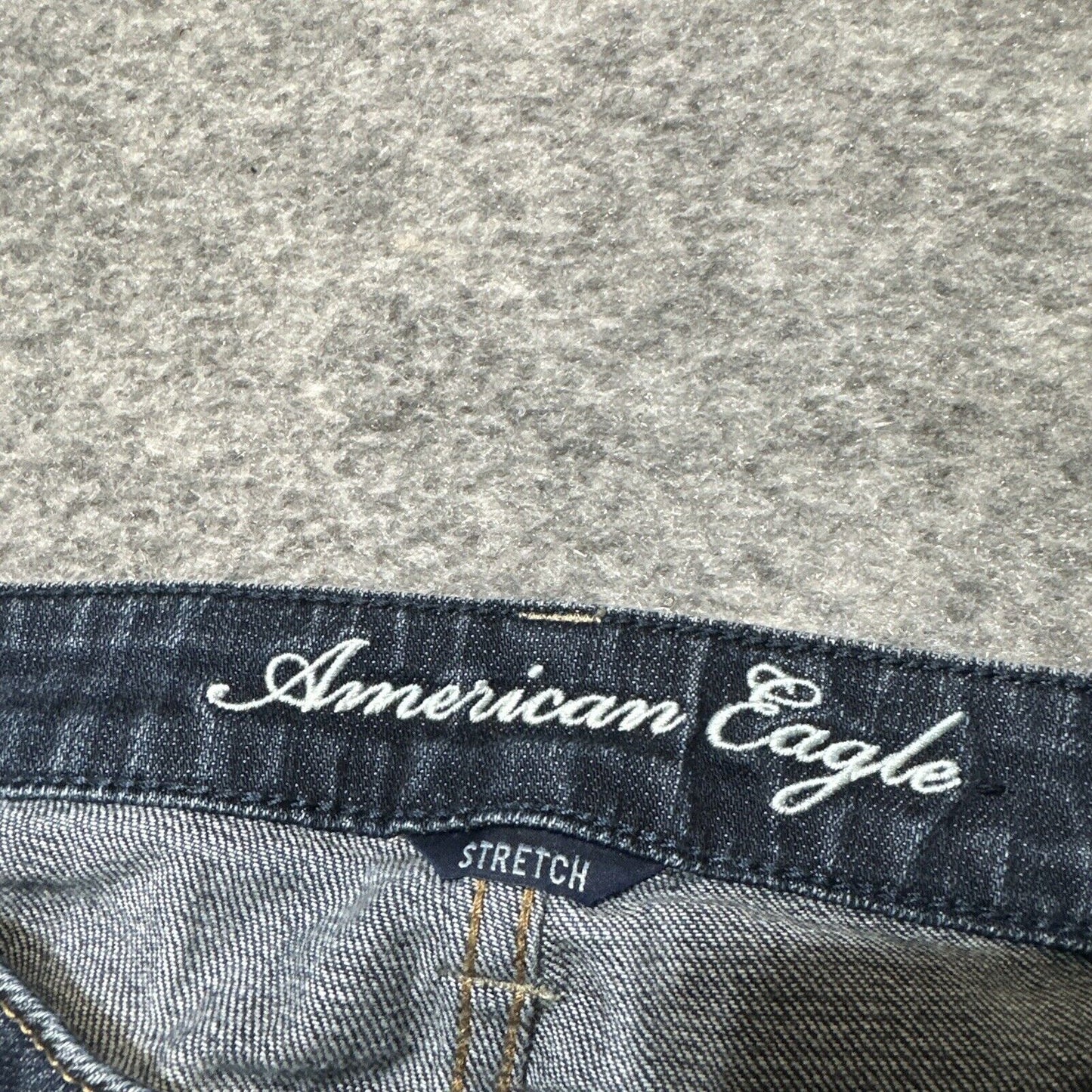 American Eagle Stretch Women's Super Skinny Jeans Size 0R Blue Dark Denim