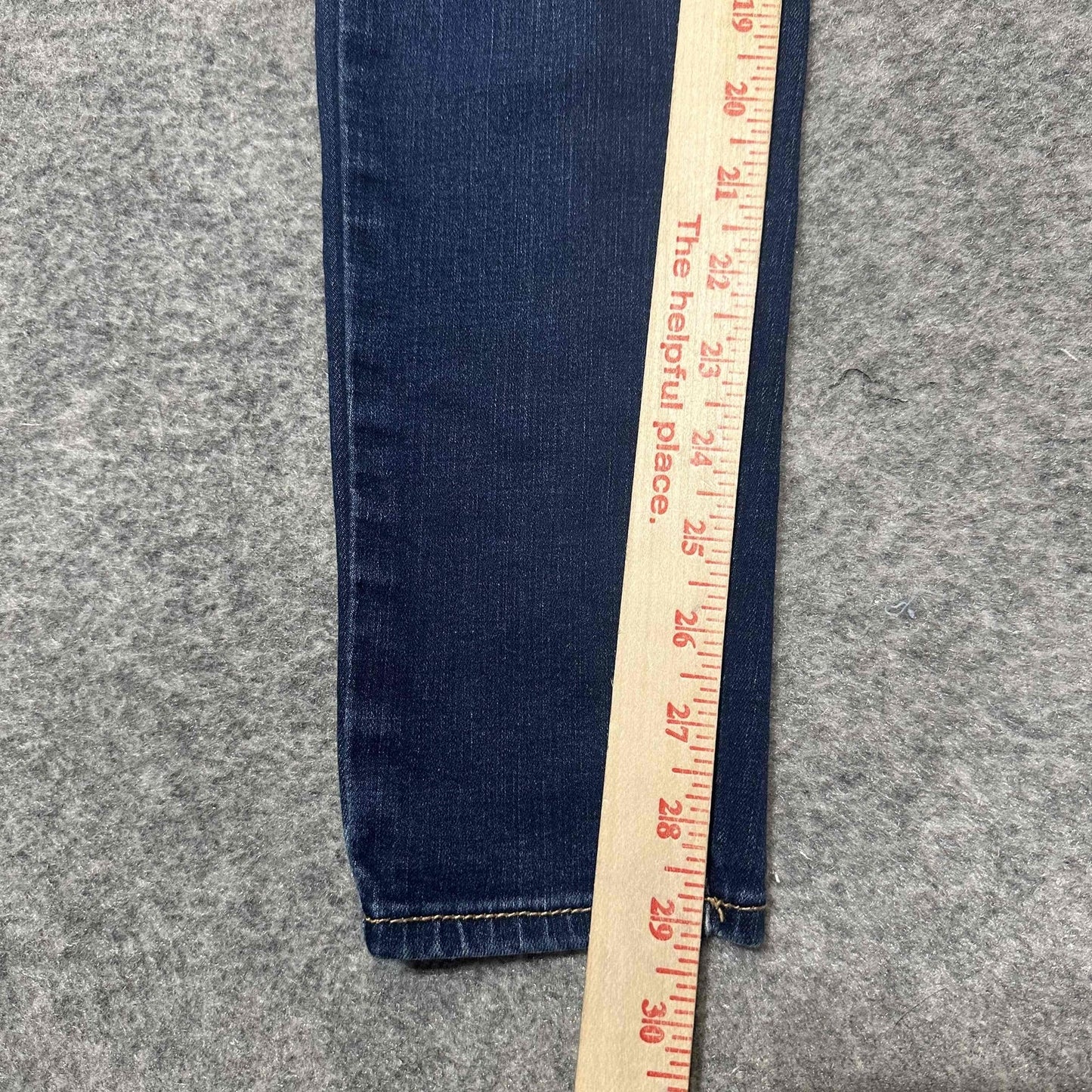 American Eagle Women's Distressed Super Stretch Hi Rise Jegging Size 0R Blue