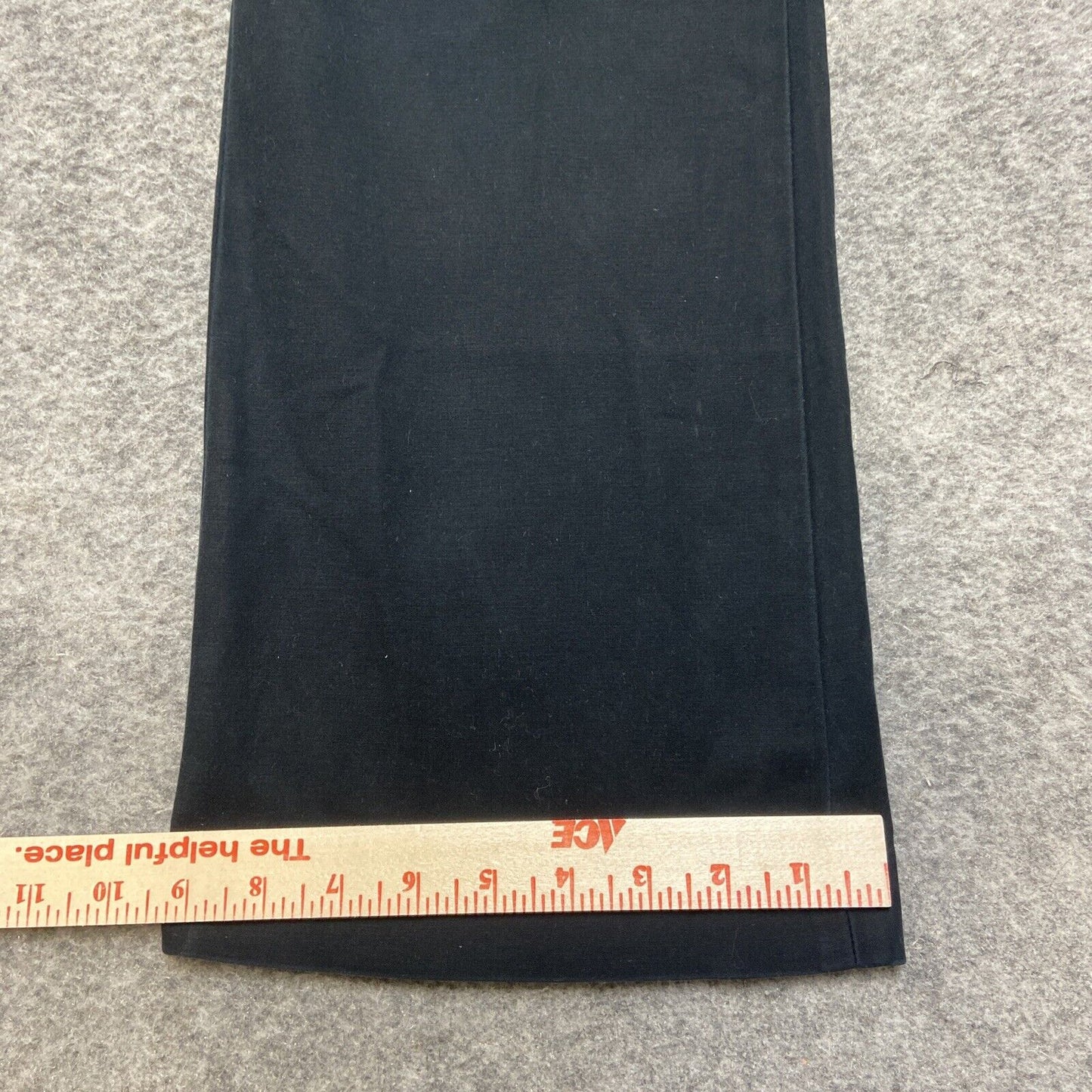 Banana Republic Ryan Fit Flared Chino Pants Women's Size 0S Black Pants