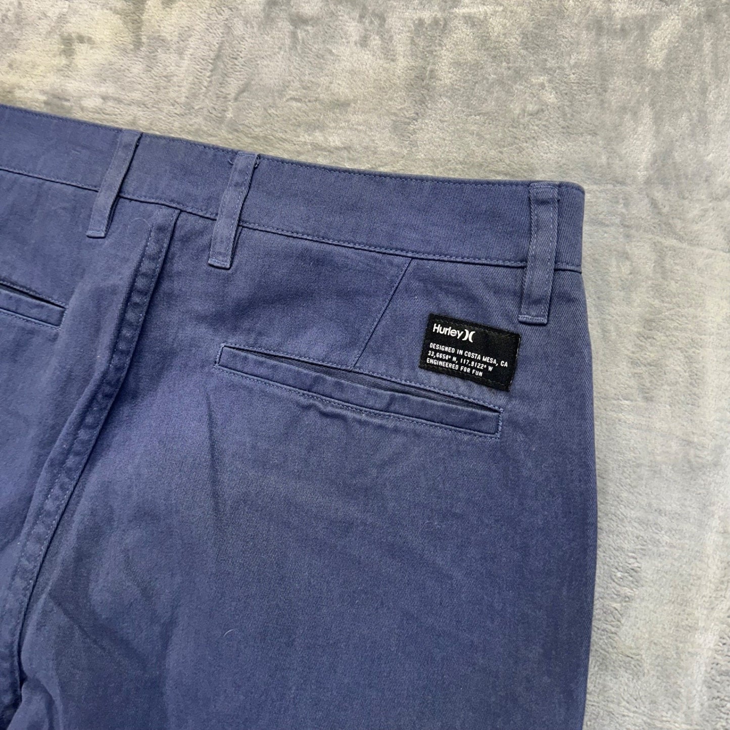 Hurley Men's Chino Pants Size 29 Dark Blue #534424