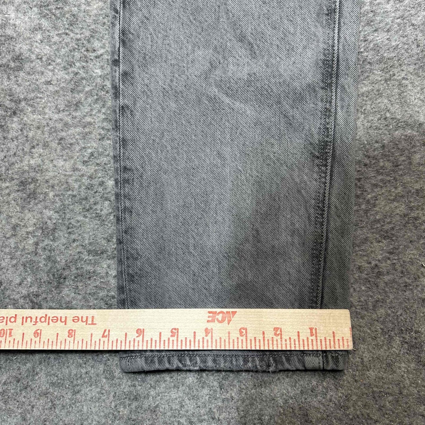 American Eagle 90s Women's Distressed Straight Jeans Size 0R Grey Denim