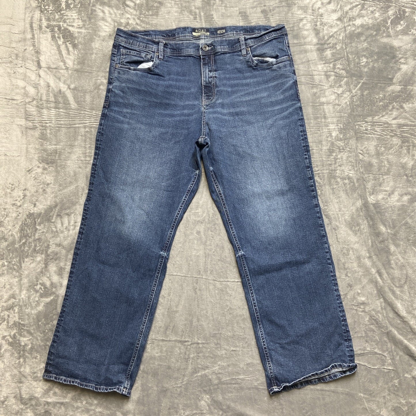 Reclaim Bootcut Jeans Men’s Size 42x30 Blue Denim