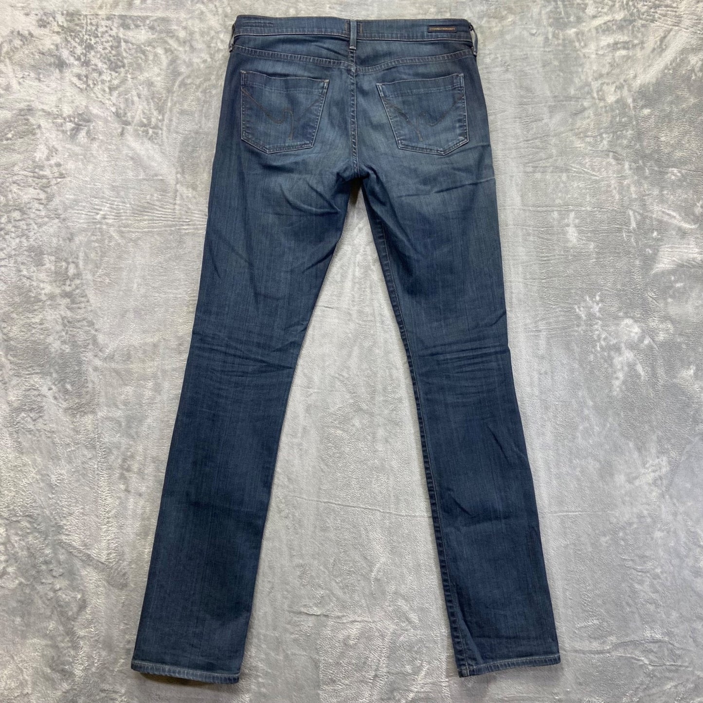 Citizens of Humanity Ava Low Rise Straight Leg Women's Jeans Size 29 Blue Denim