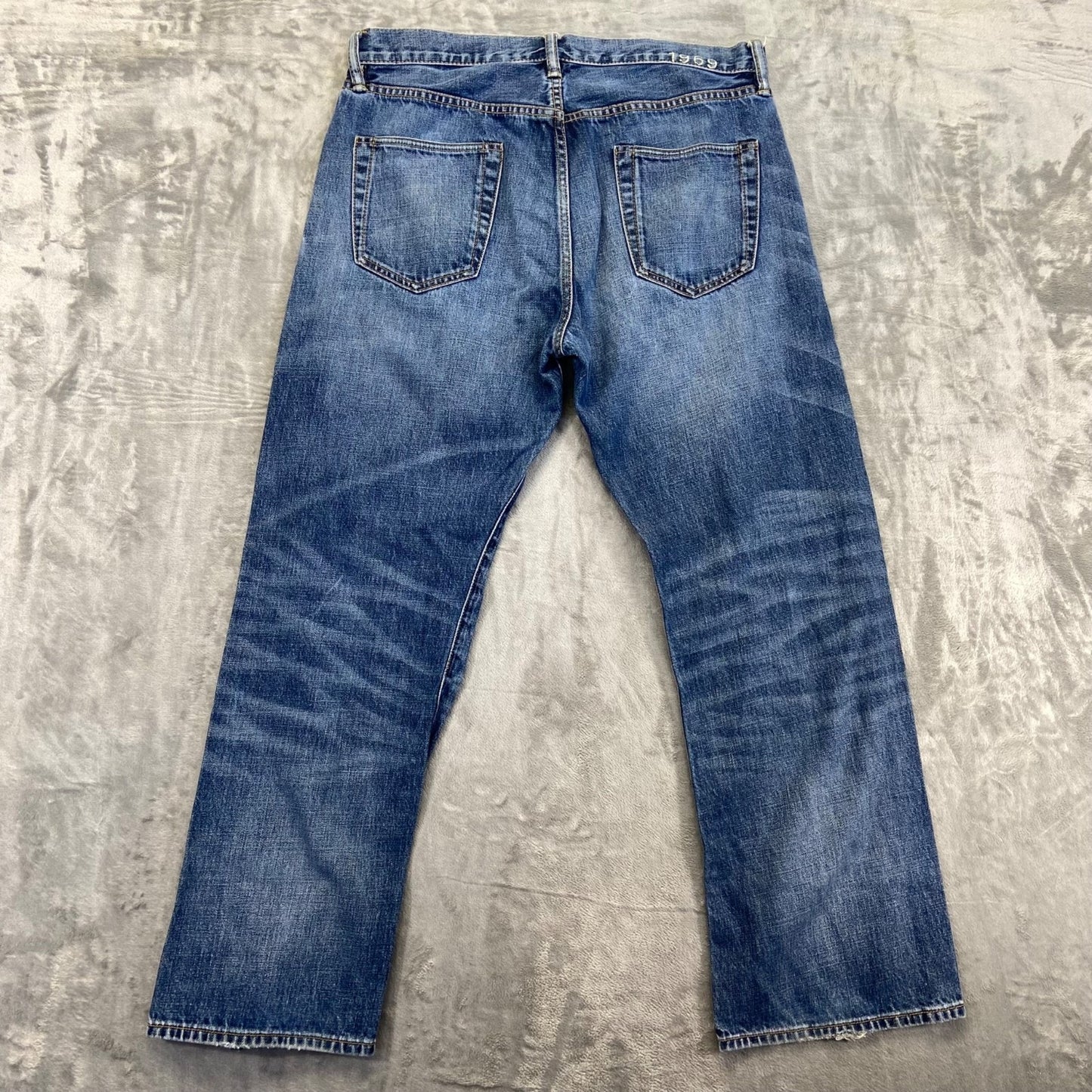 Gap Men's Loose Straight Jeans 31x30 Blue Denim