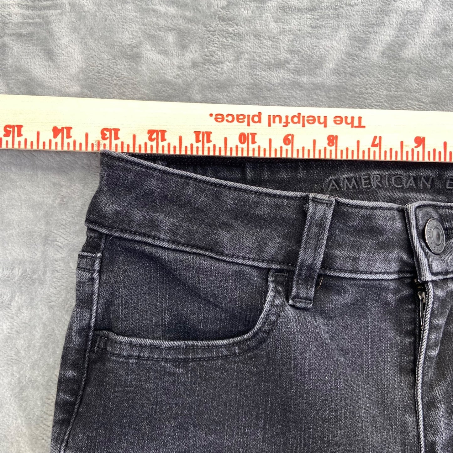 American Eagle Women's The Dream Jean Skinny Jeans Size 6 Black