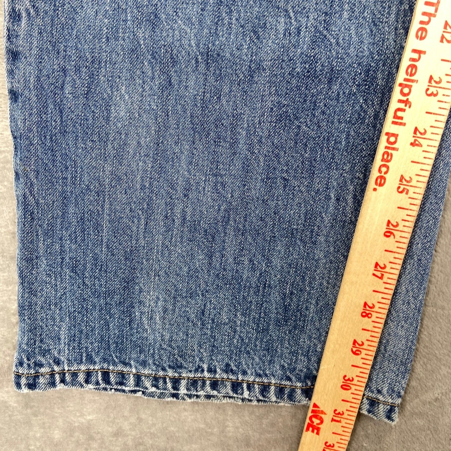 Urban Pipeline Relaxed Straight Jeans Men's 36x32 Medium Blue Denim