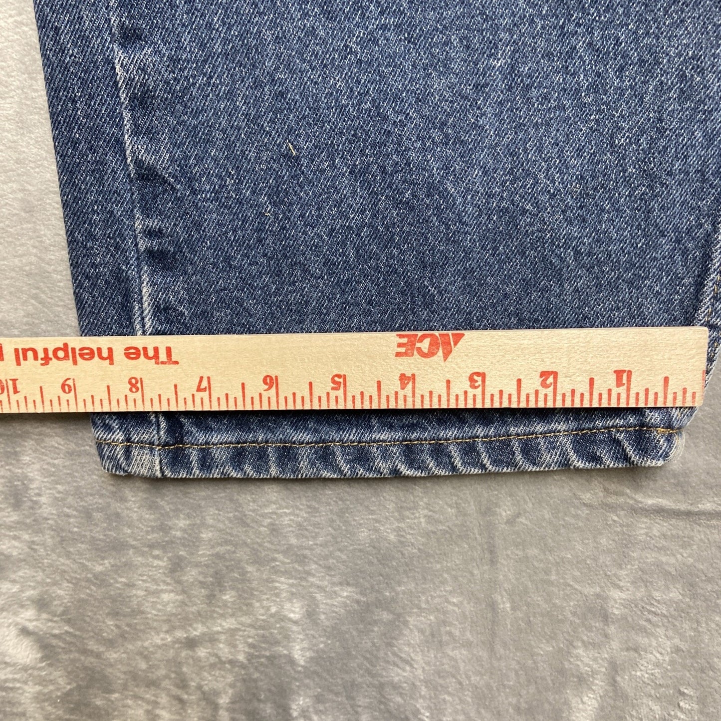 Wrangler Authentics Straight Jeans Men’s Size 40x27 Blue Denim