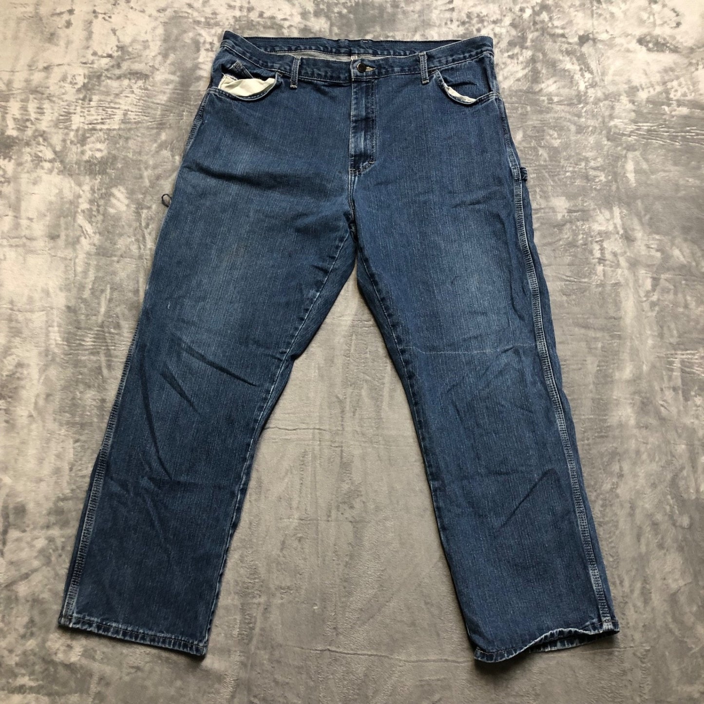 Wholesale Lot of 4 Work Jeans Men's Size 40x30 Blue Black Grade A / B